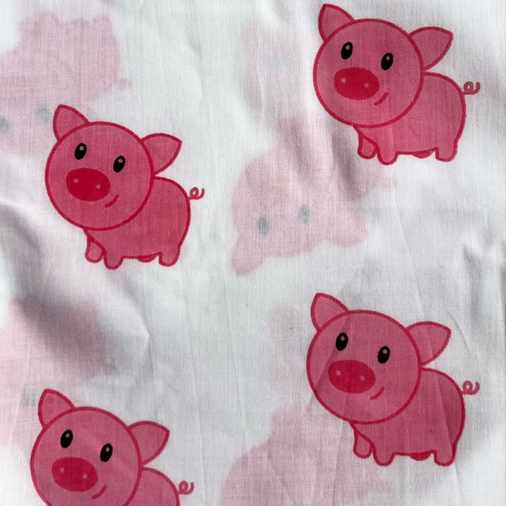 Piggy Print PJ set