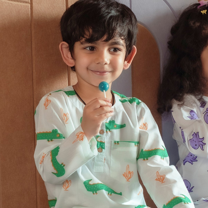 Tick Tock Night Suit Set