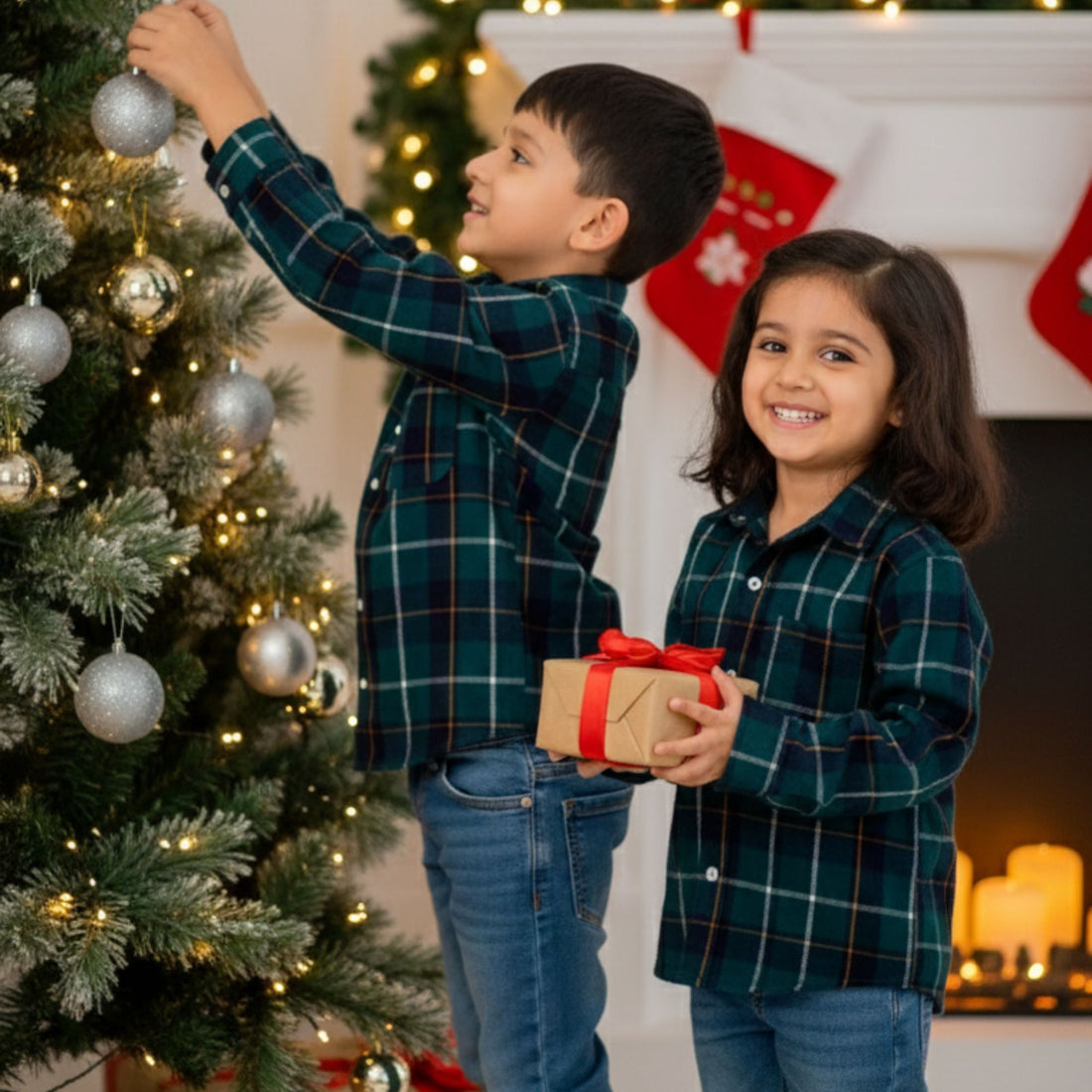 Jungle Green Check Shirt