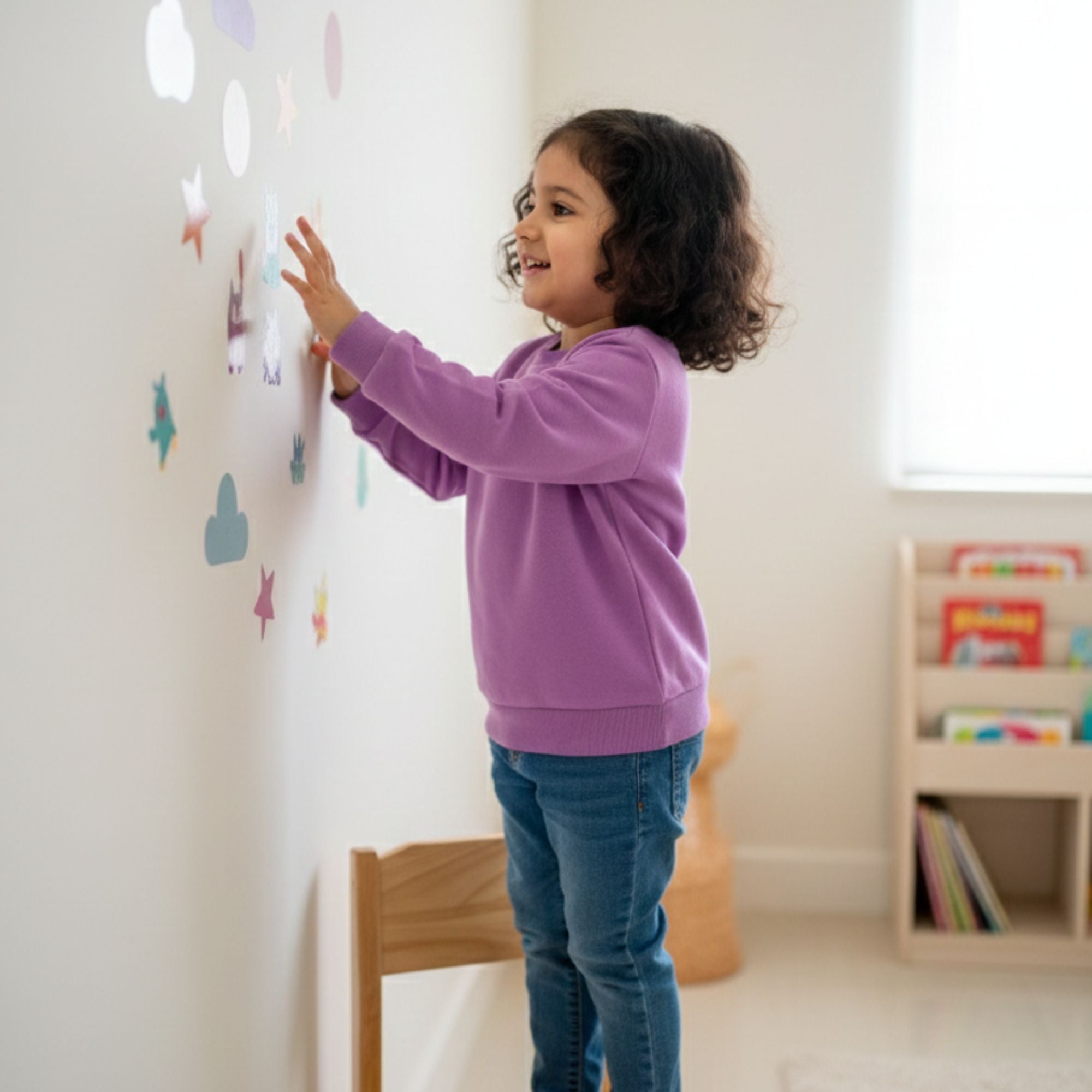 Peppy Purple Sweatshirt