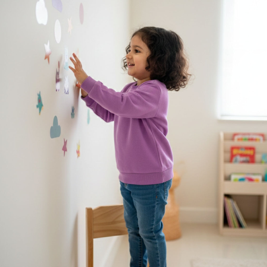 Peppy Purple Sweatshirt