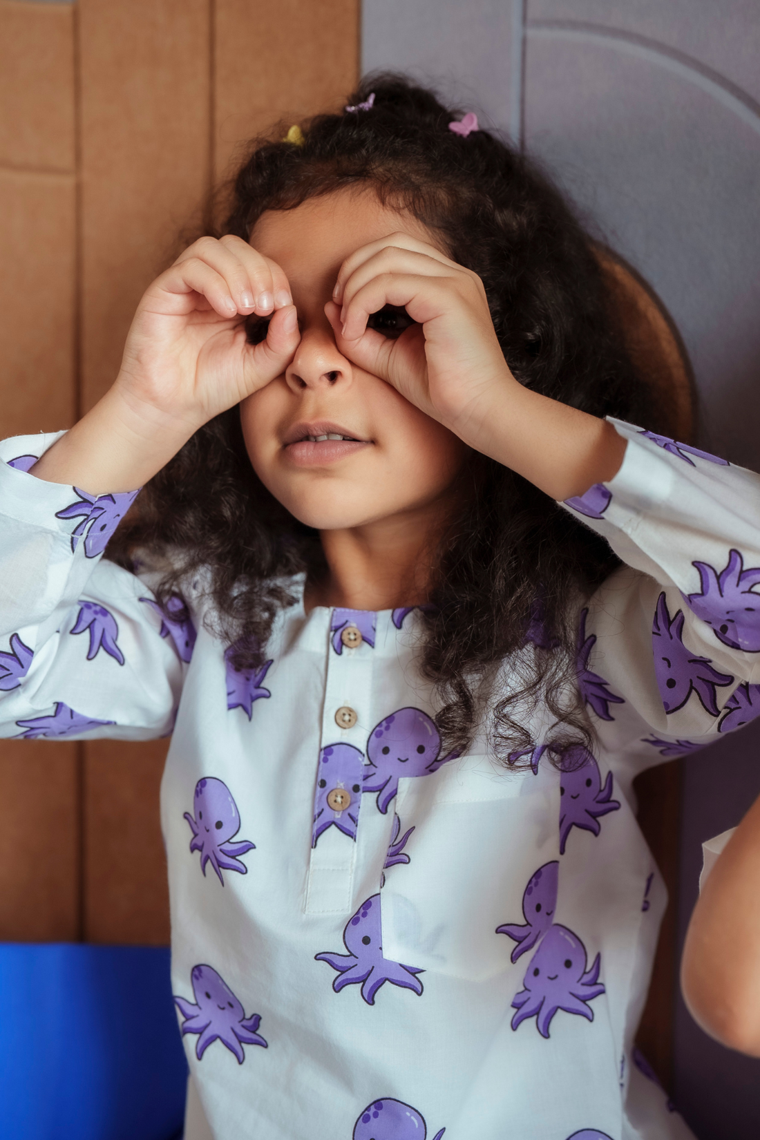 Octopus Print PJ set