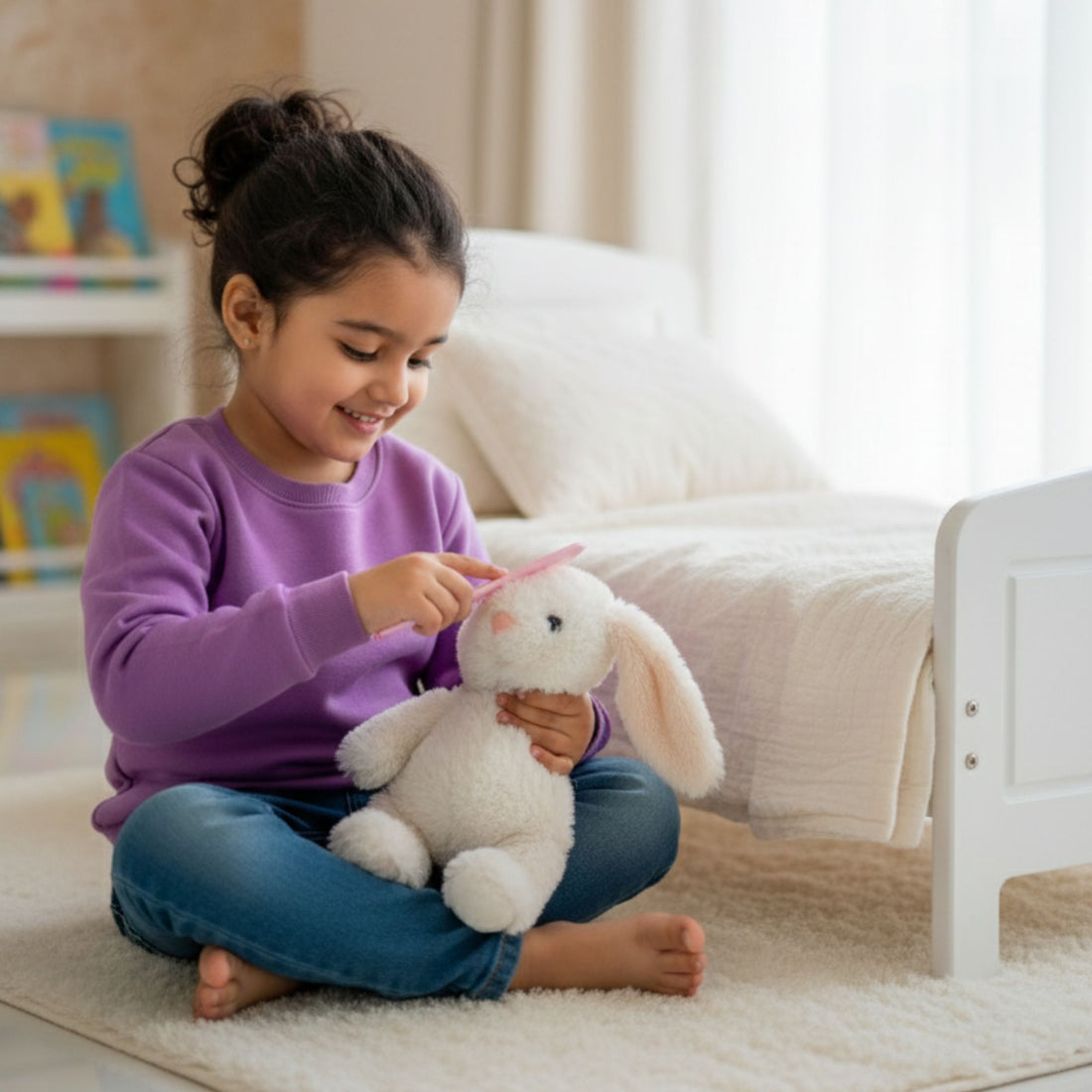 Peppy Purple Sweatshirt