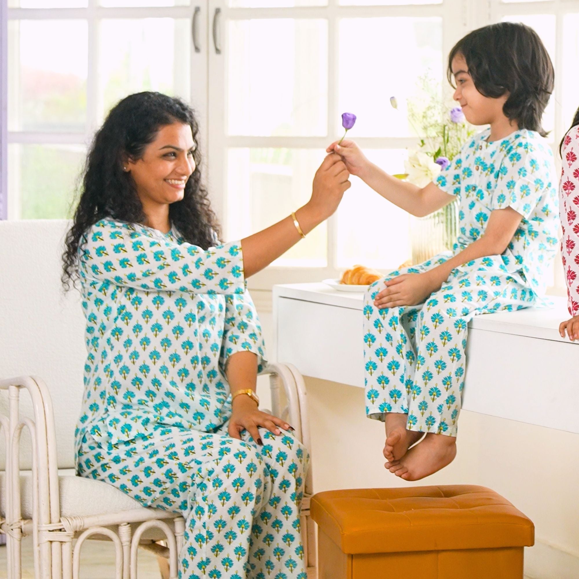 Bluebell - Girls Mom & Kids Twinning Set