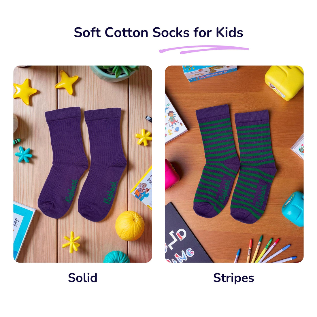Berry Mint Socks