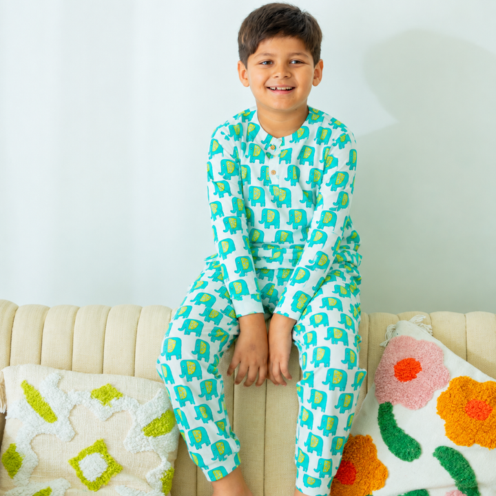 Manny  Unisex Night Suit
