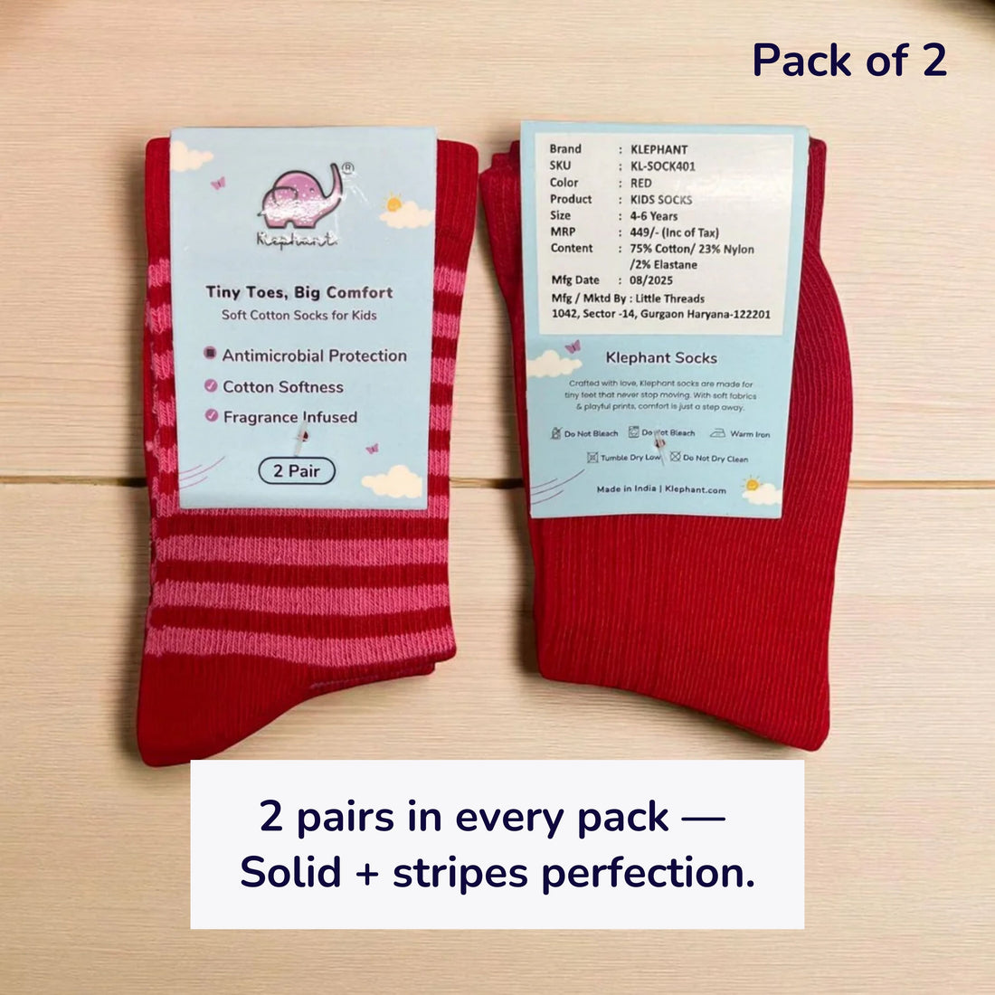 Strawberry Swirl Socks