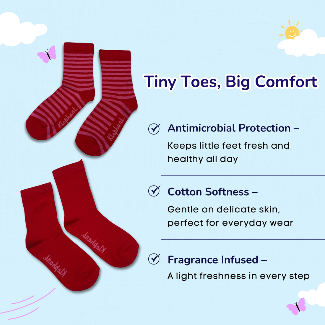Strawberry Swirl Socks