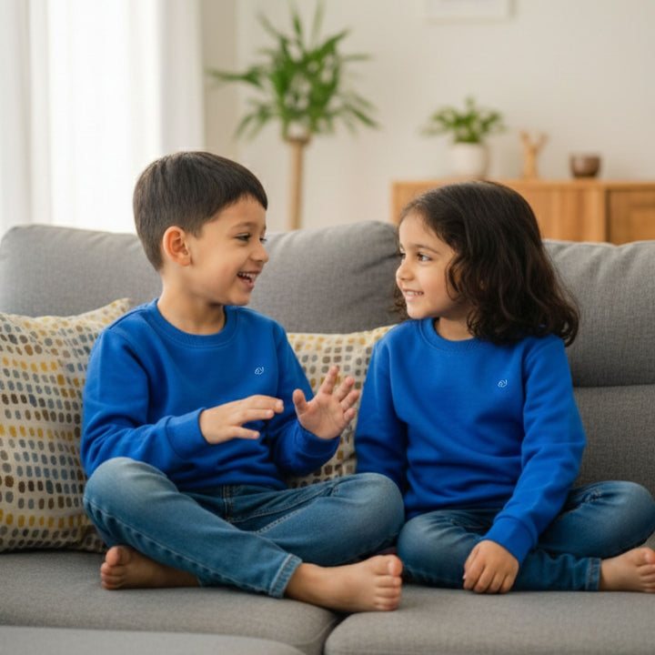 Behold The Blue Sweatshirt