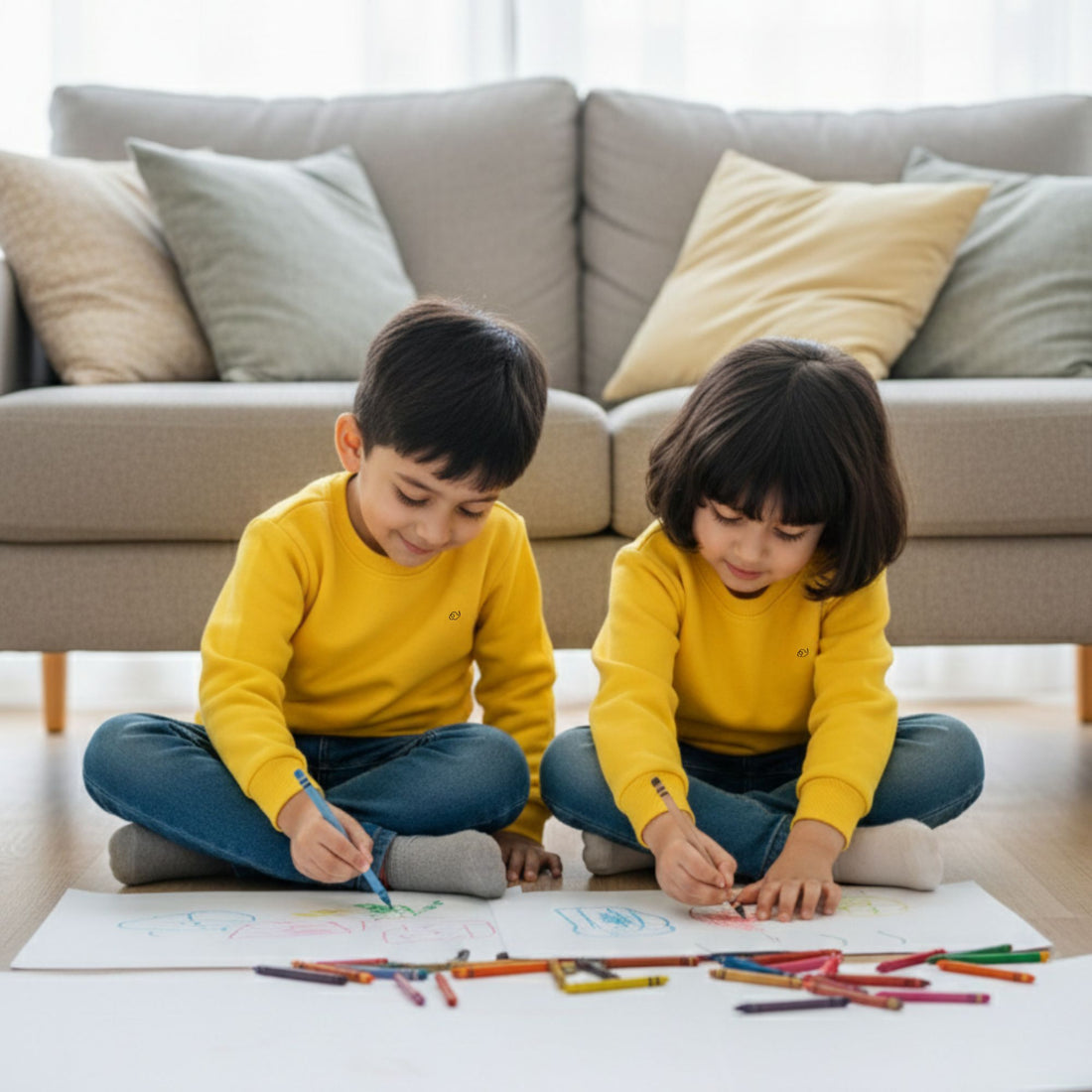 Yummy Yellow Sweatshirt