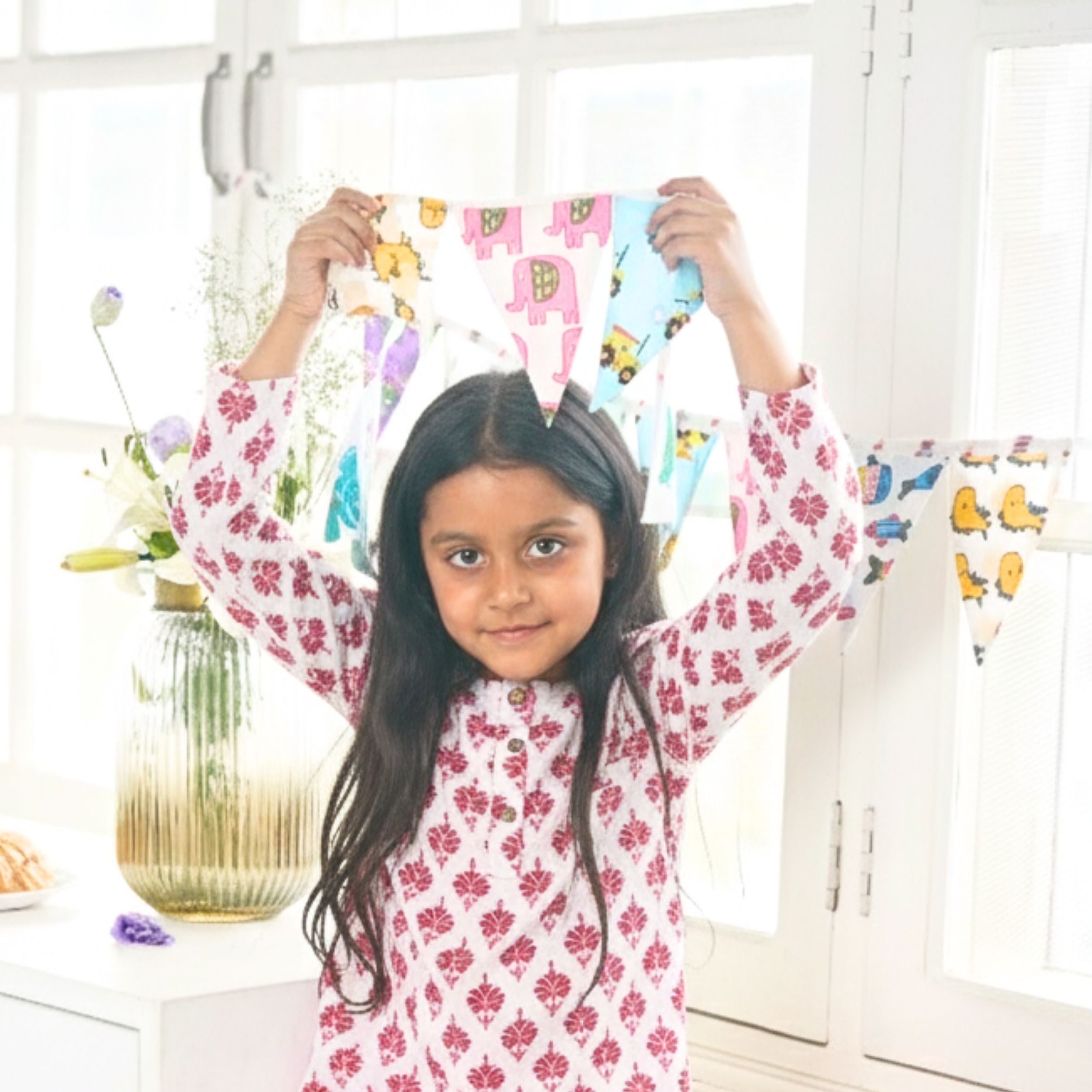 Handmade Buntings Flags