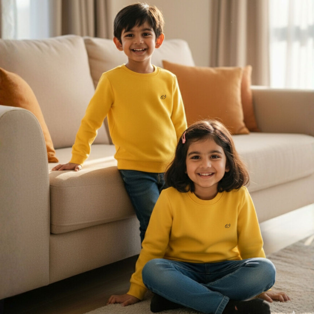 Yummy Yellow Sweatshirt