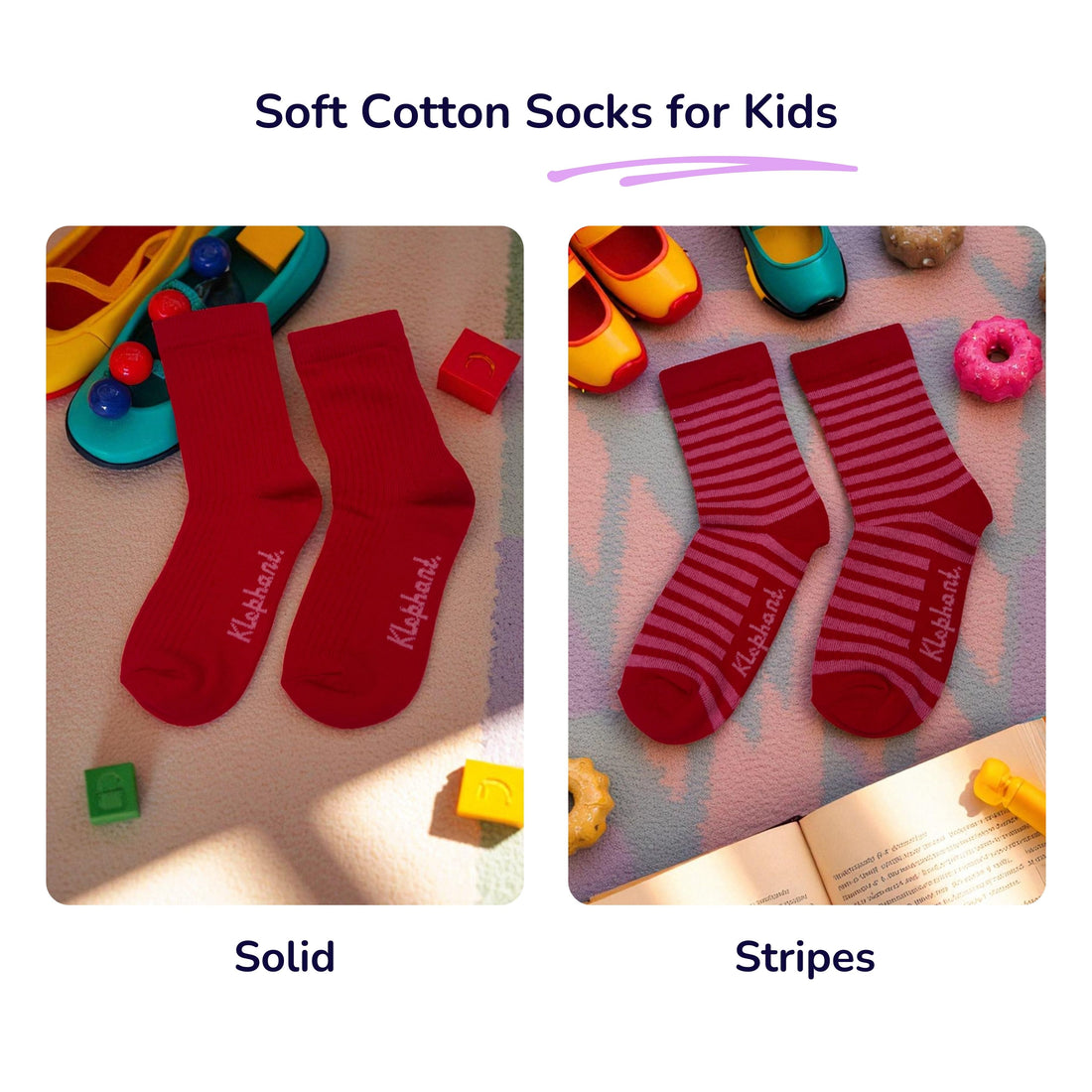 Strawberry Swirl Socks
