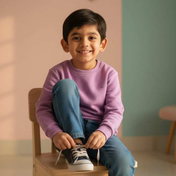 Peppy Purple Sweatshirt