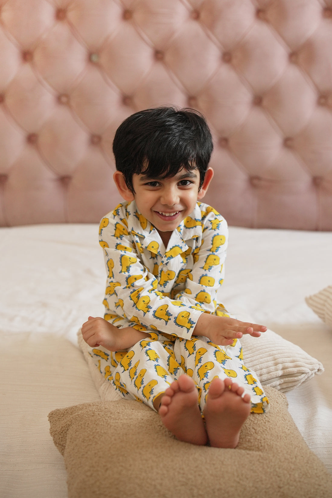 Dino Print Night Suit Set