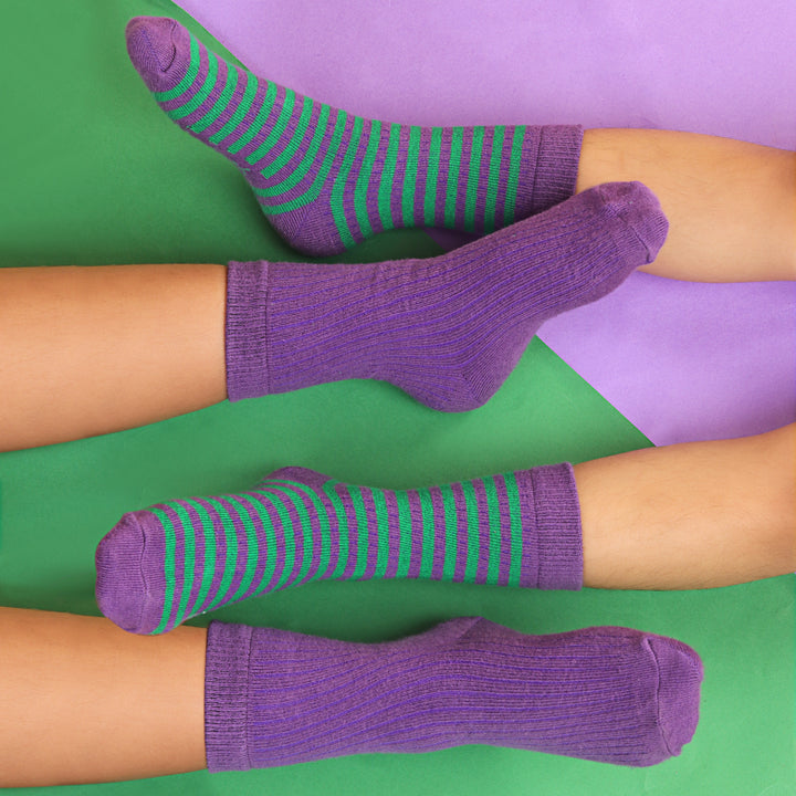 Berry Mint Socks