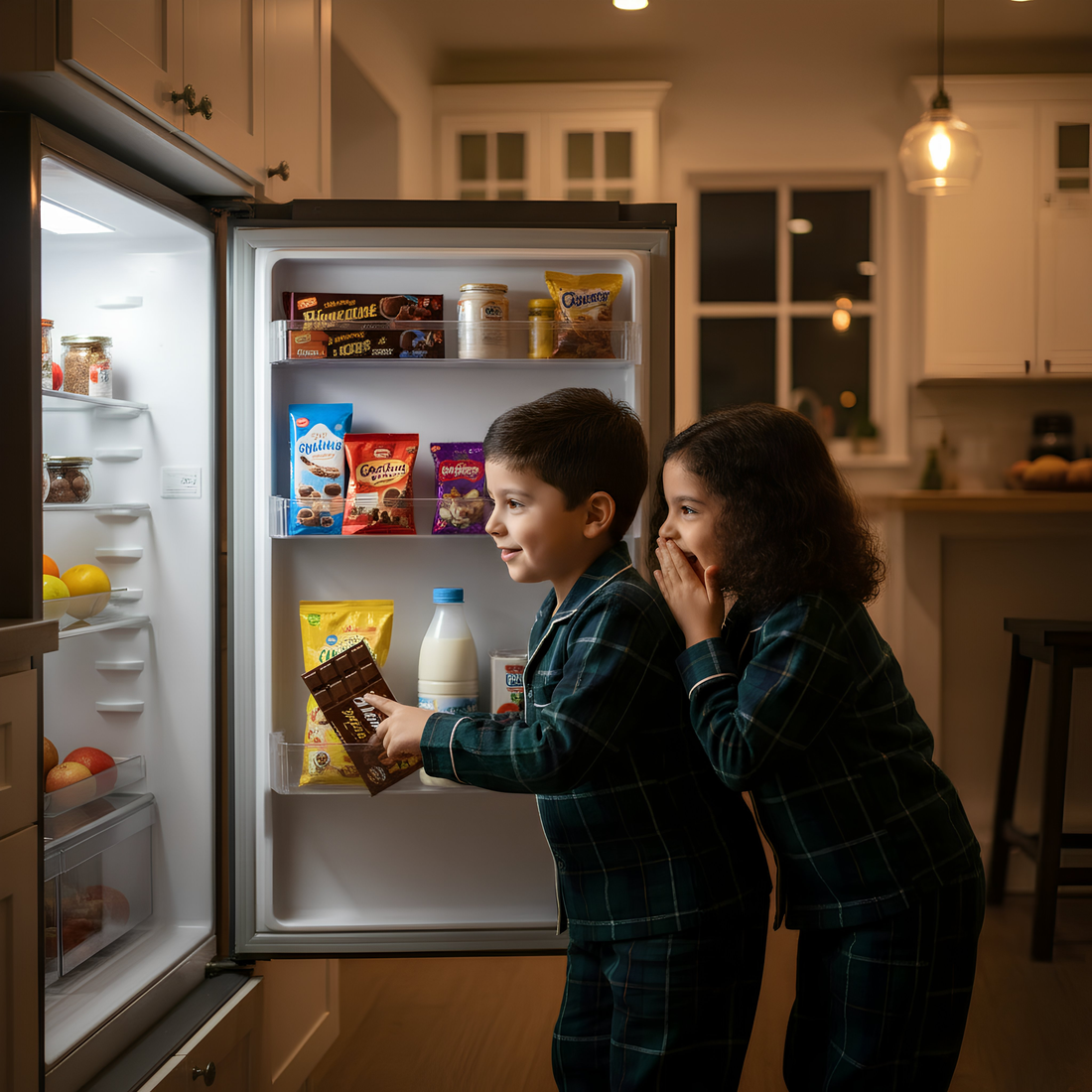 Green Tiny Santa Pajama Set