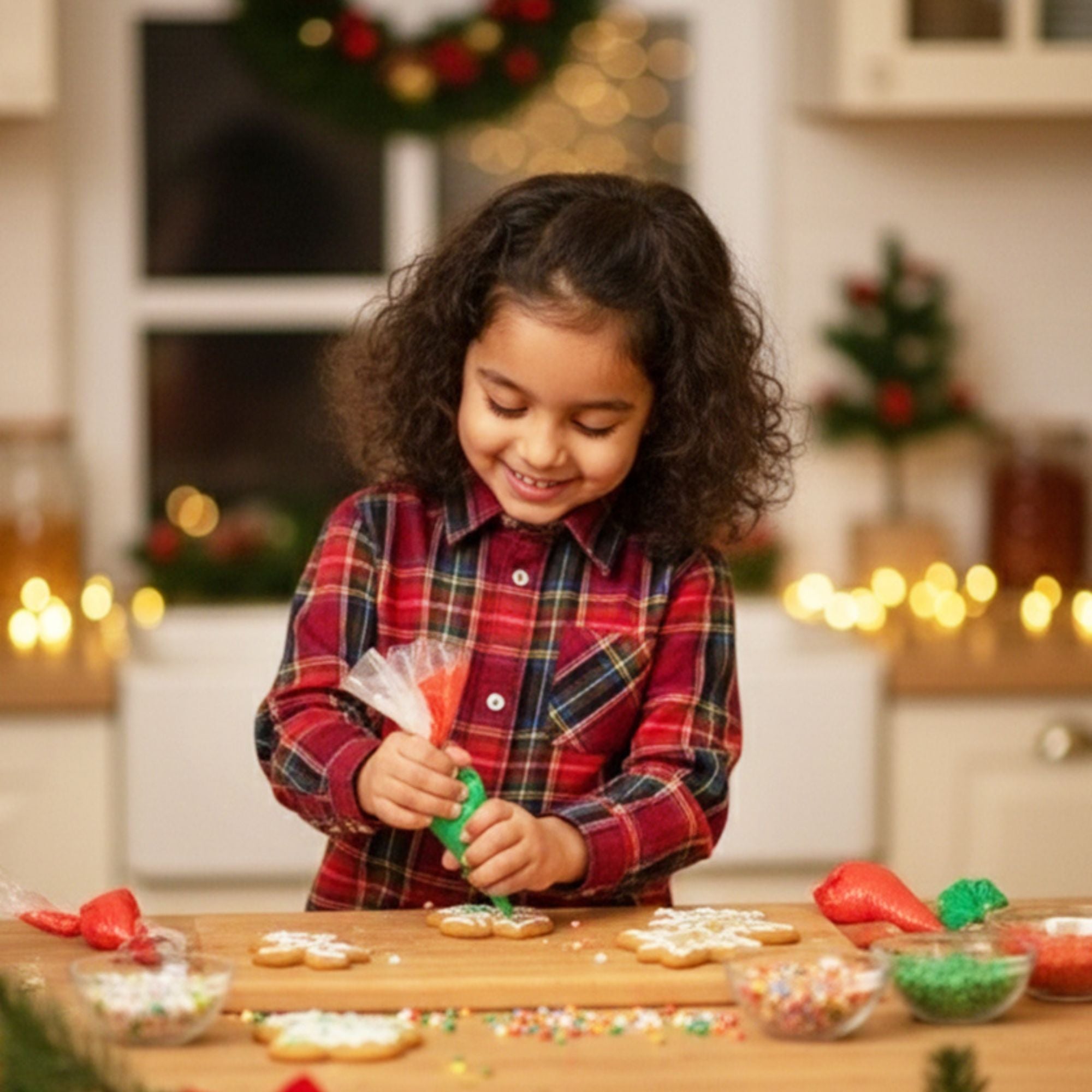 Santa Red Check Shirt