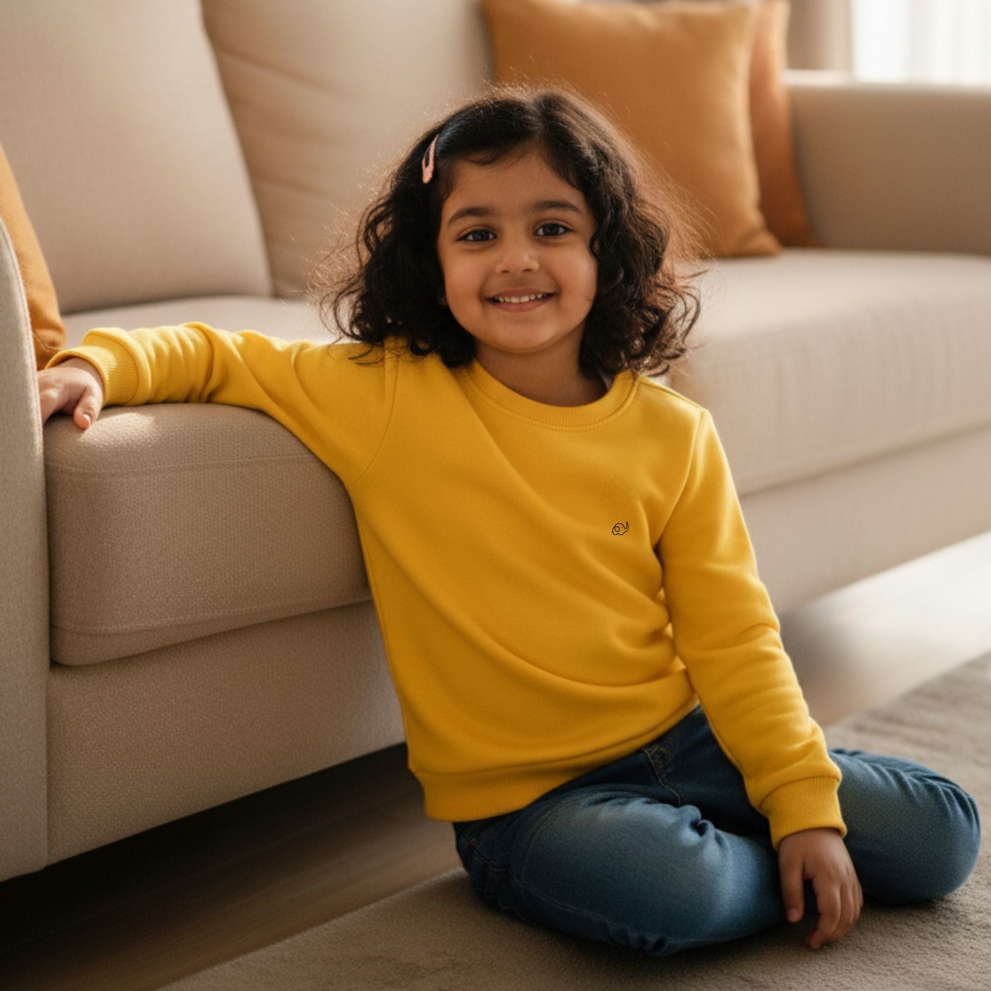 Yummy Yellow Sweatshirt