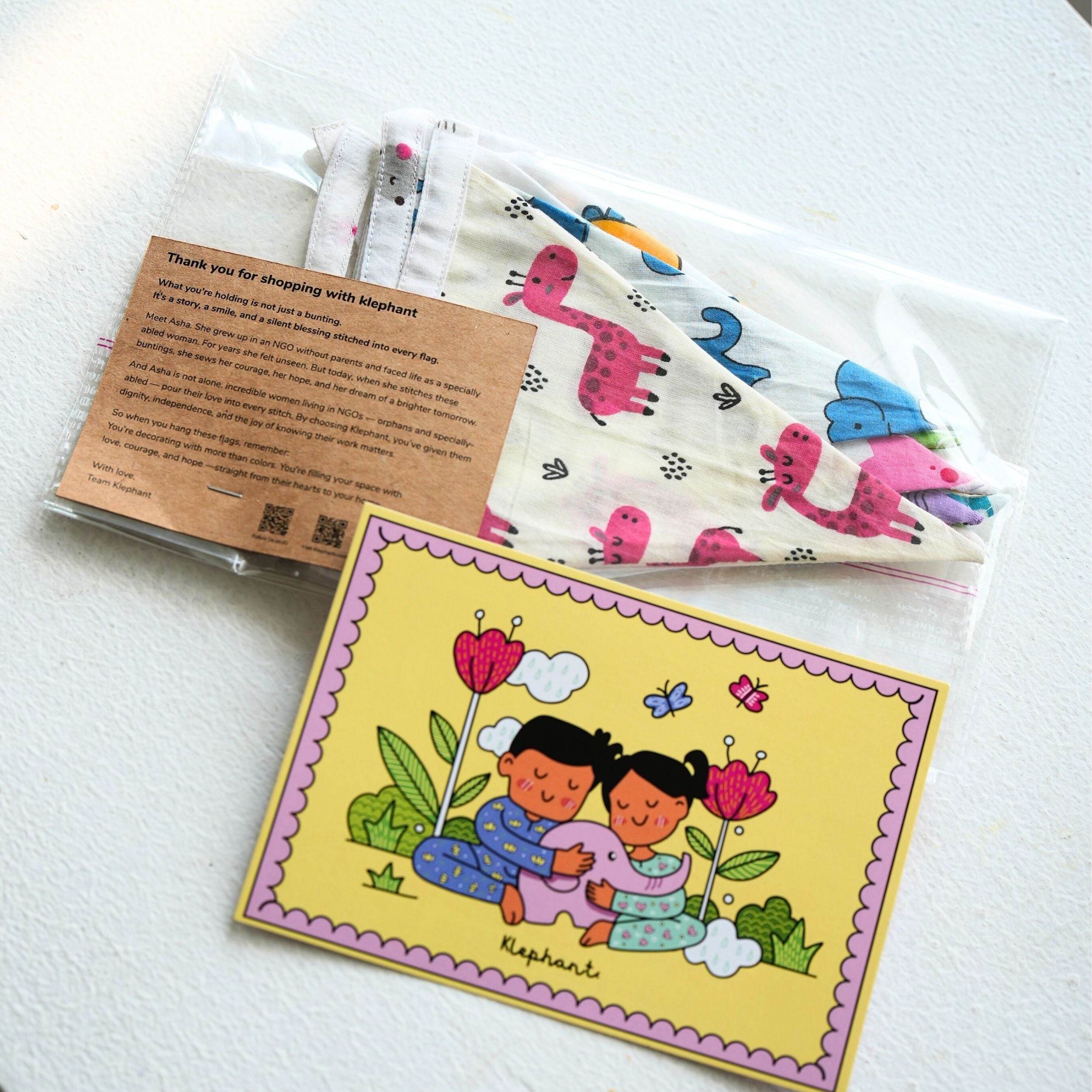 Handmade Buntings Flags