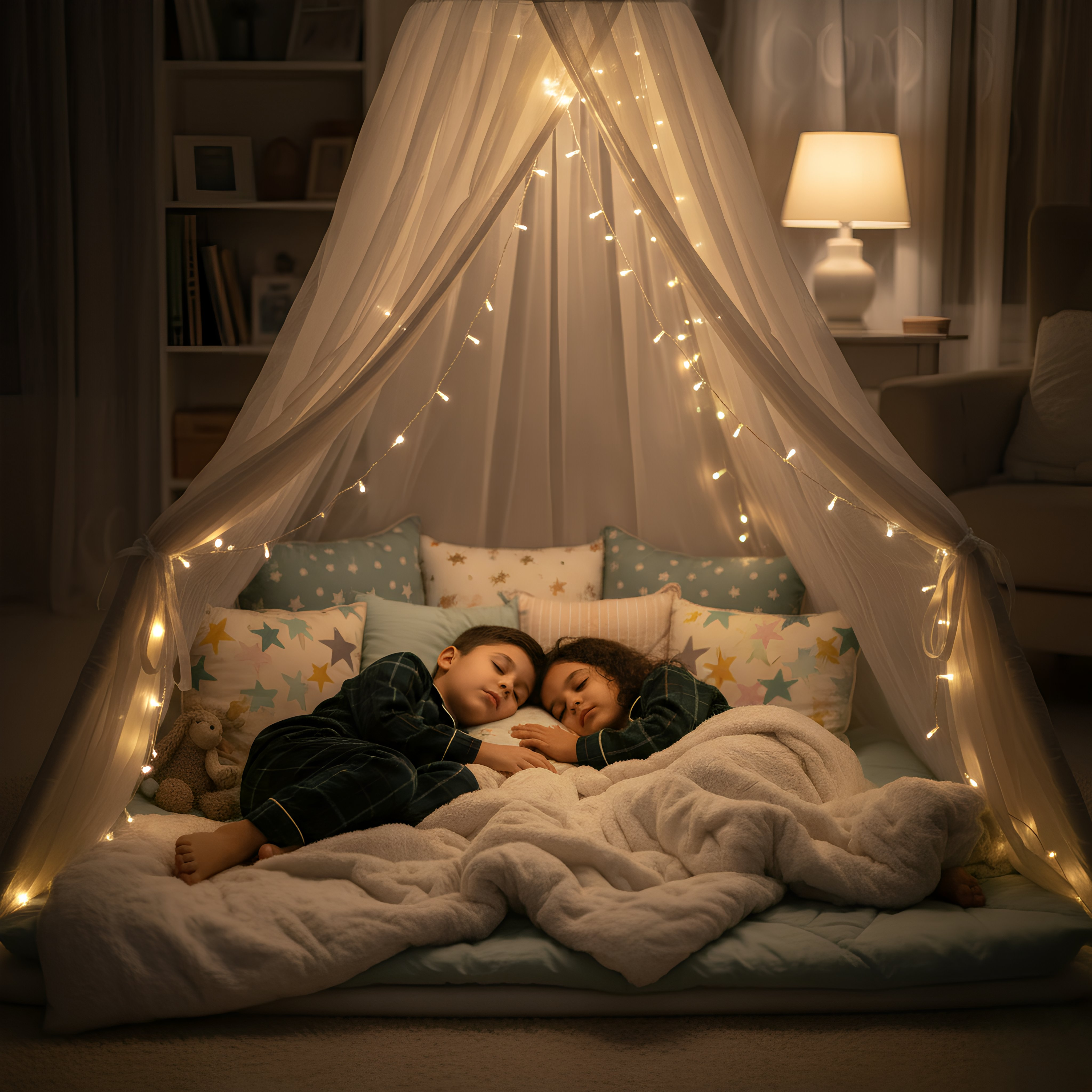 Green Tiny Santa Pajama Set