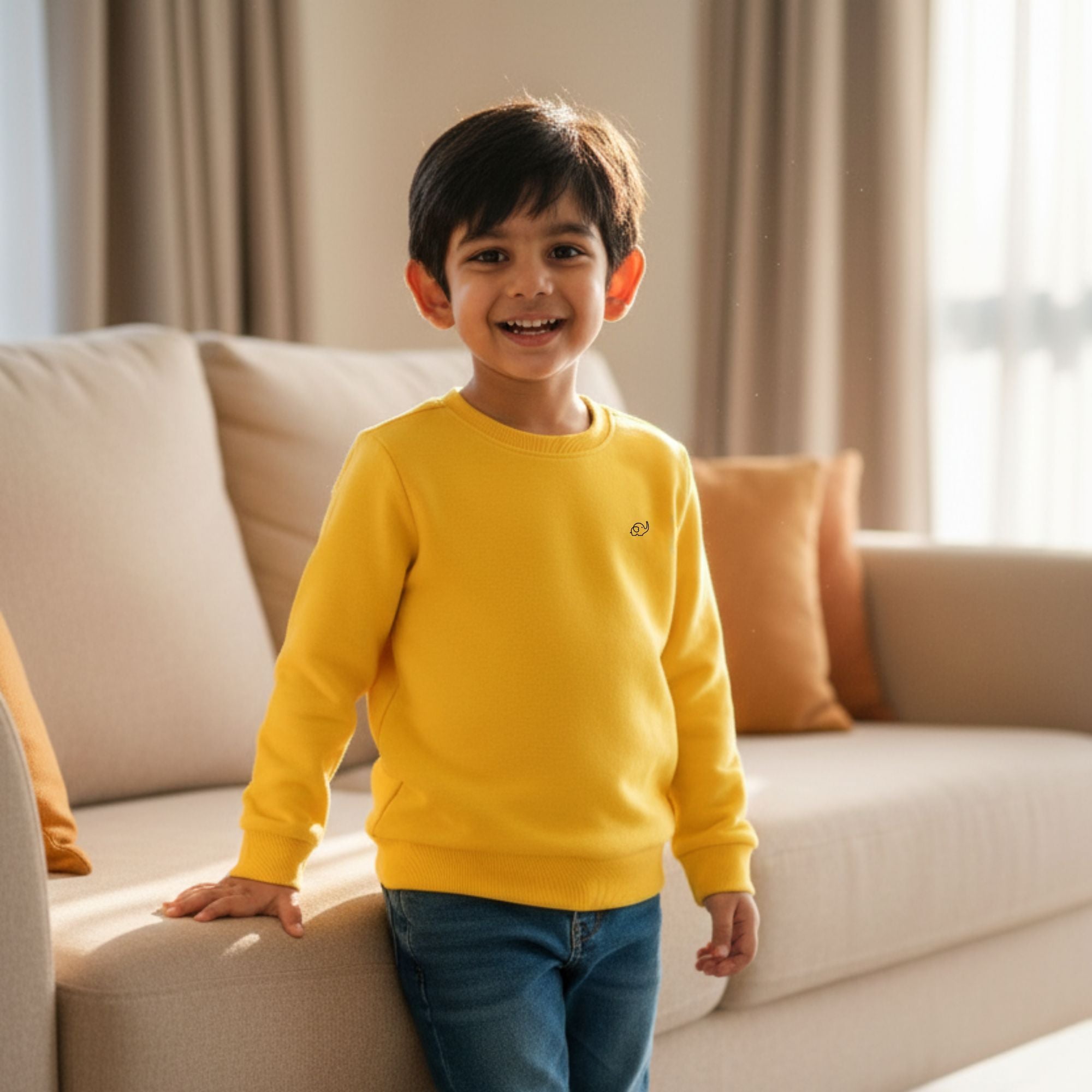 Yummy Yellow Sweatshirt