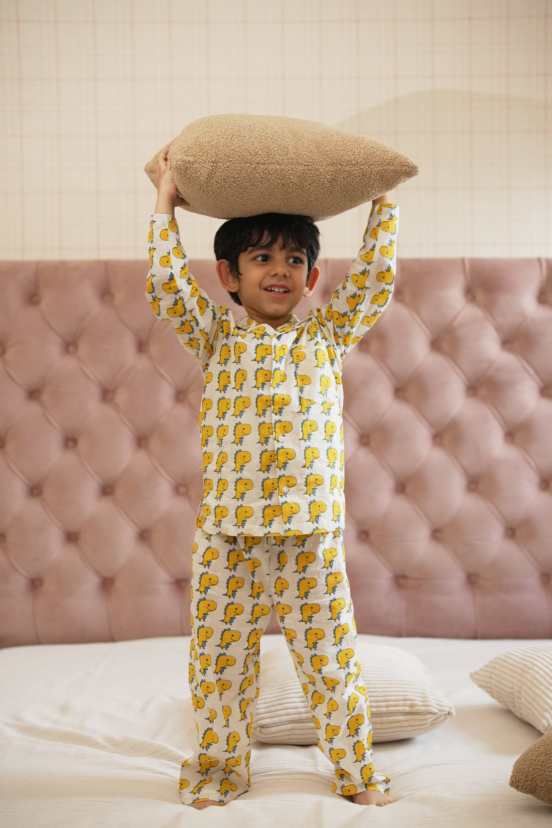 Dino Print Night Suit Set