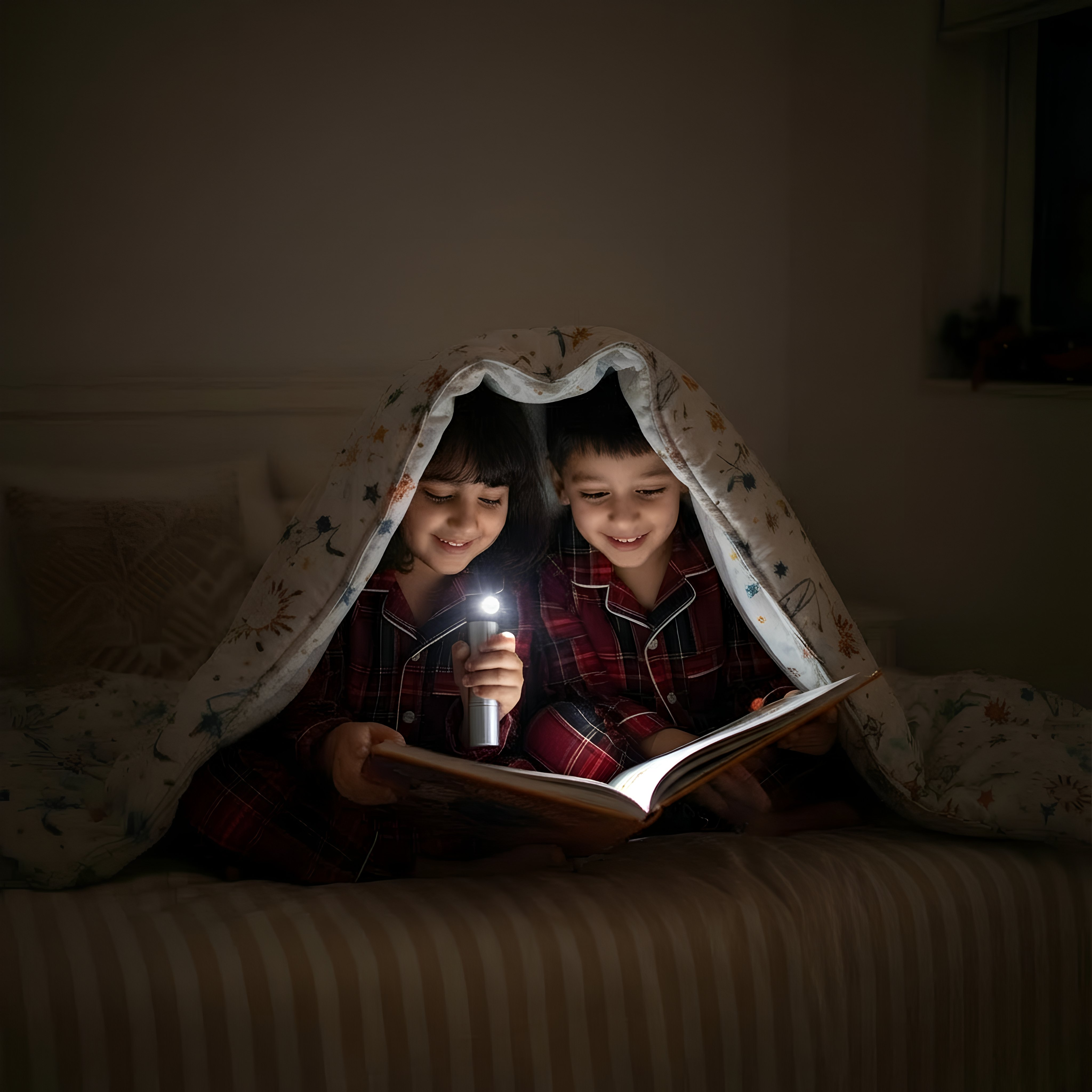 Red Tiny Santa Pajama Set