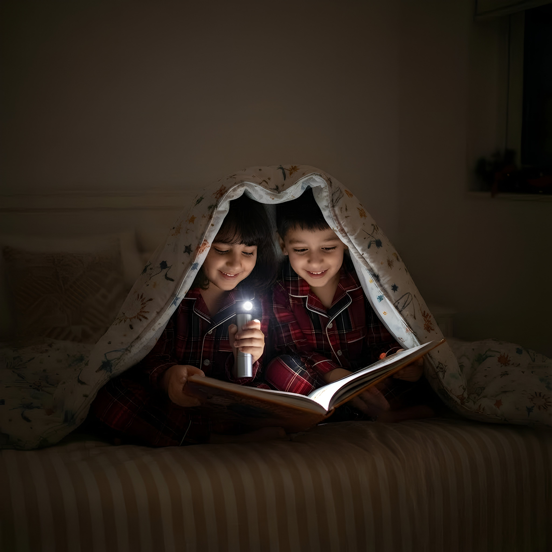 Red Tiny Santa Pajama Set