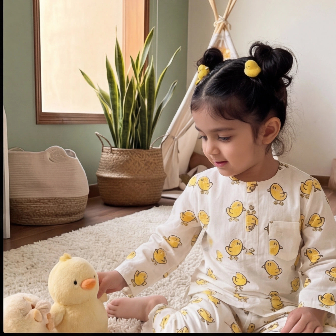 Chikoo Chick Unisex Night suit