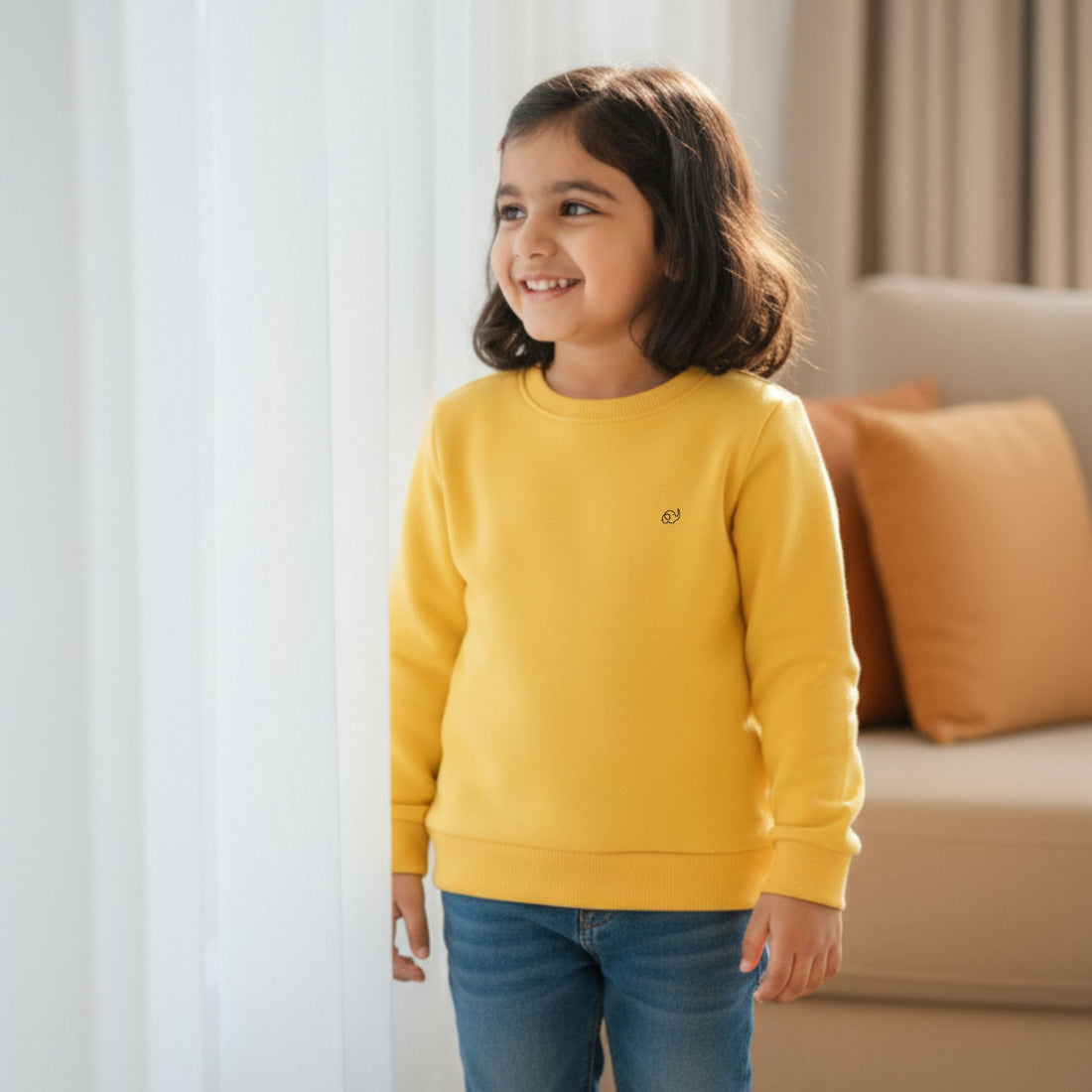 Yummy Yellow Sweatshirt