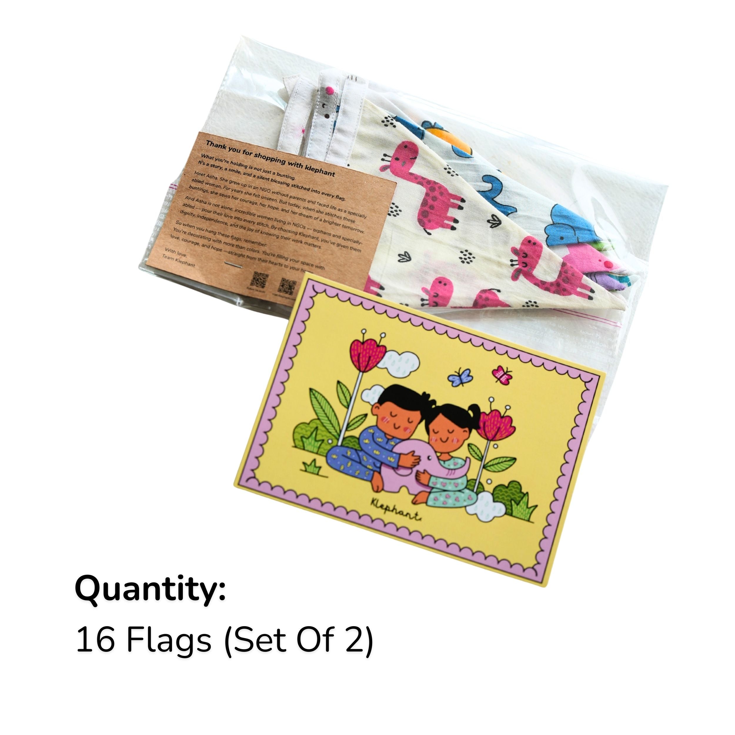 Handmade Buntings Flags