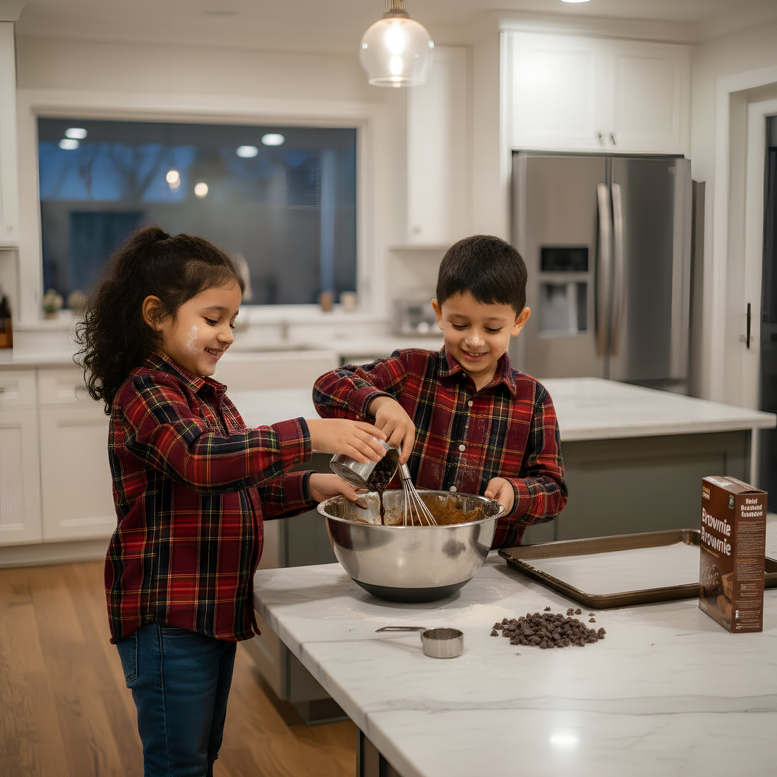 Santa Red Check Shirt