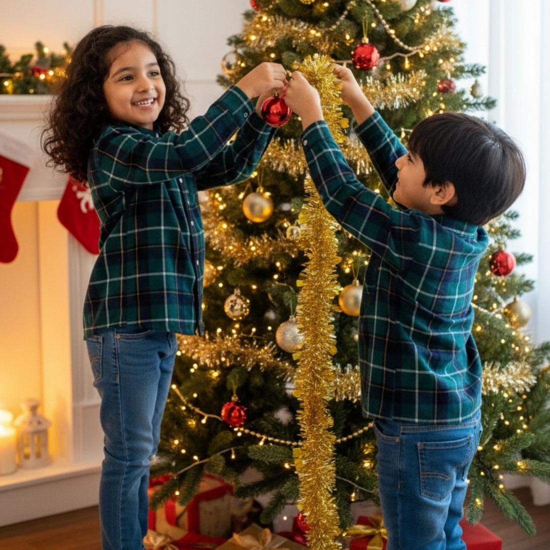 Jungle Green Check Shirt