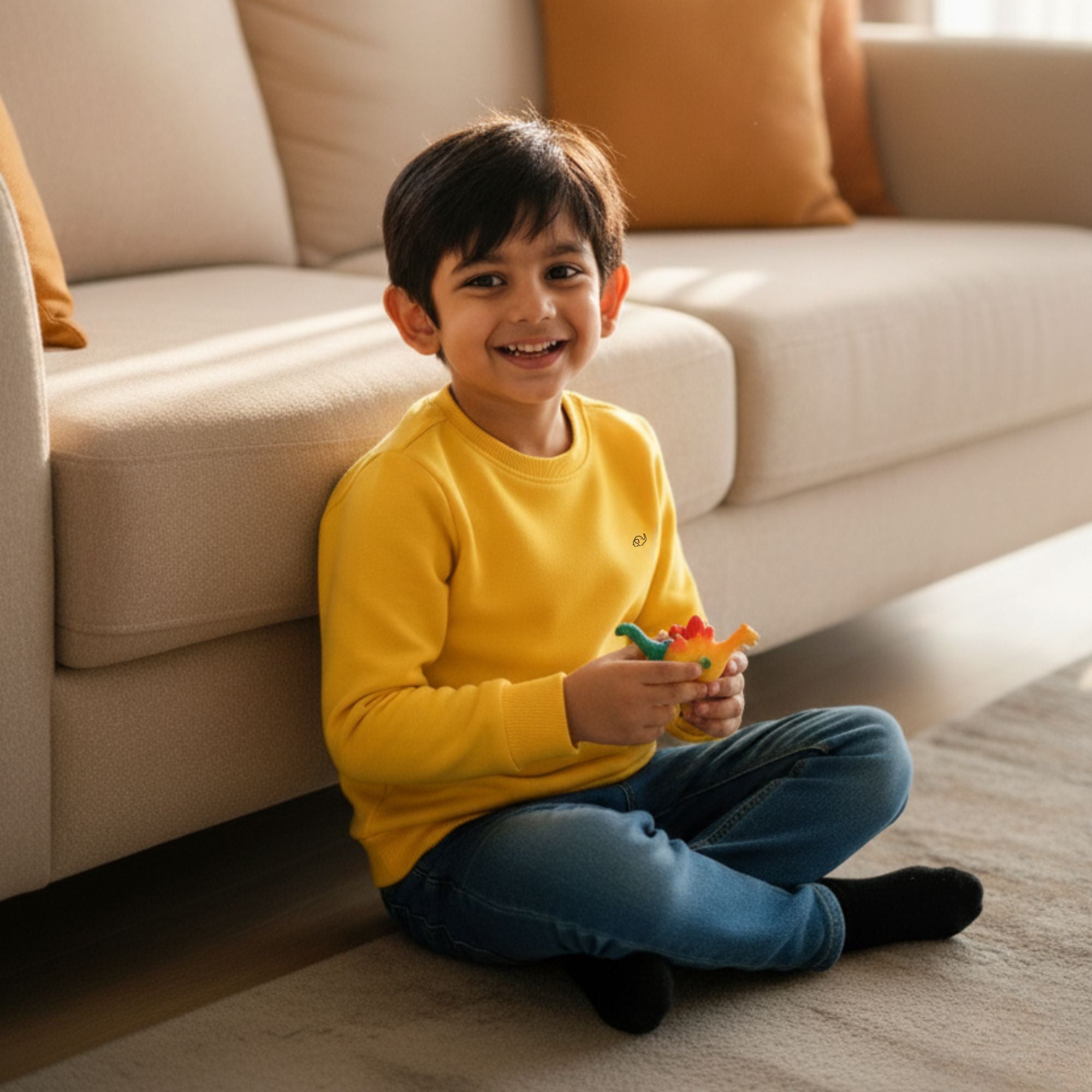 Yummy Yellow Sweatshirt