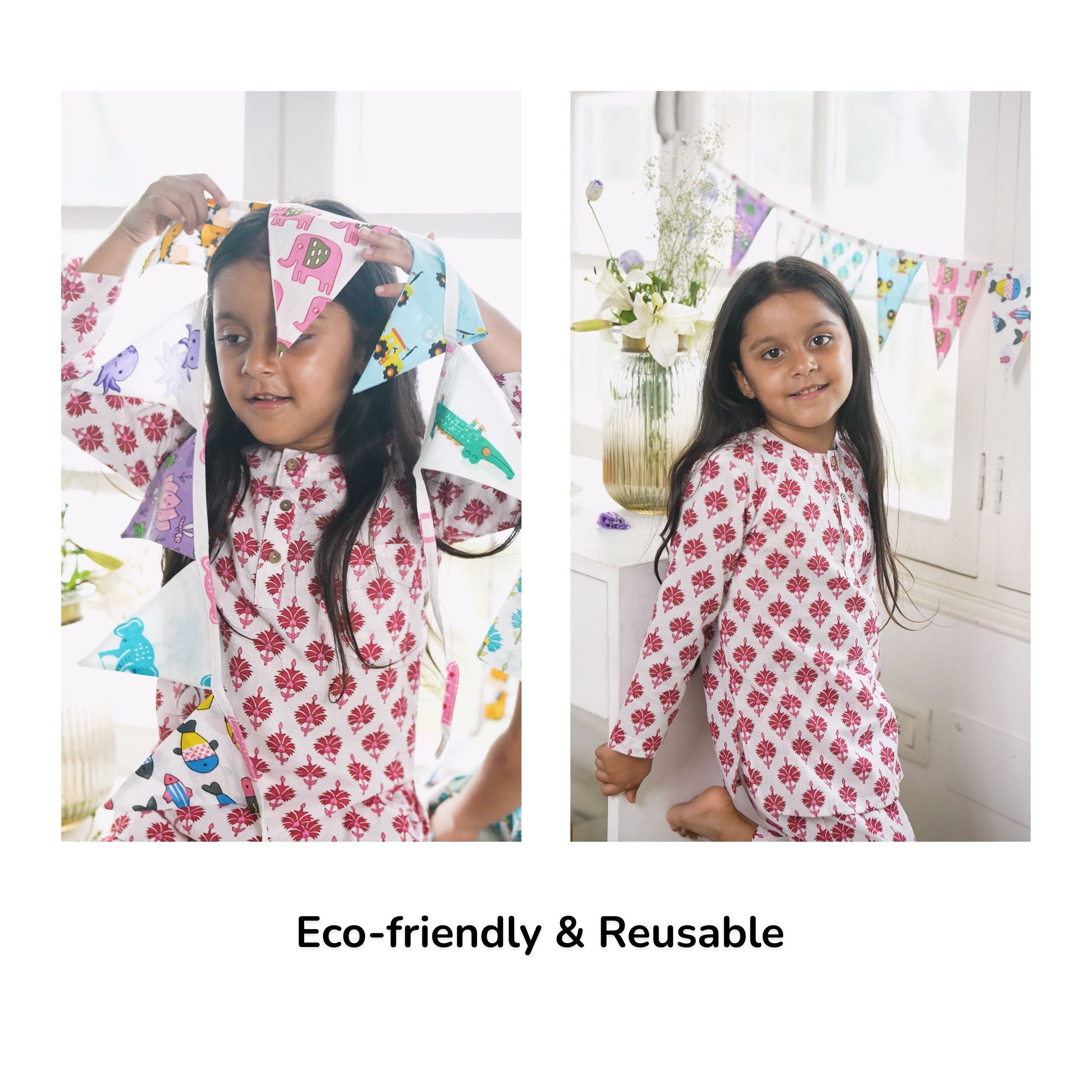 Handmade Buntings Flags