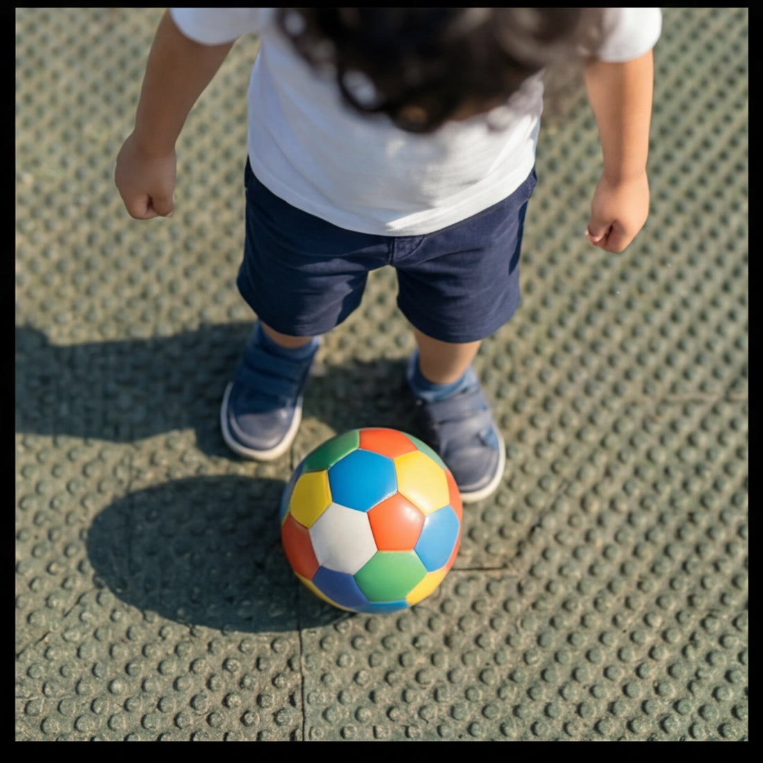 Boys Navy Blue Cotton Jersey Shorts