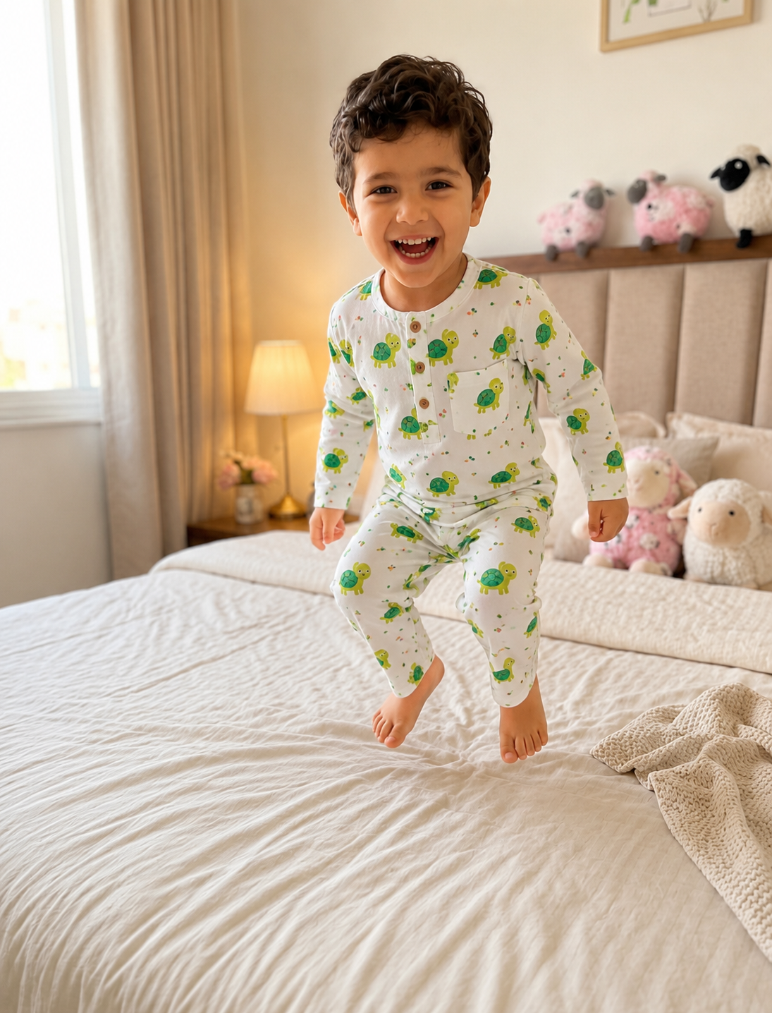TOTO Turtle Unisex Night suit