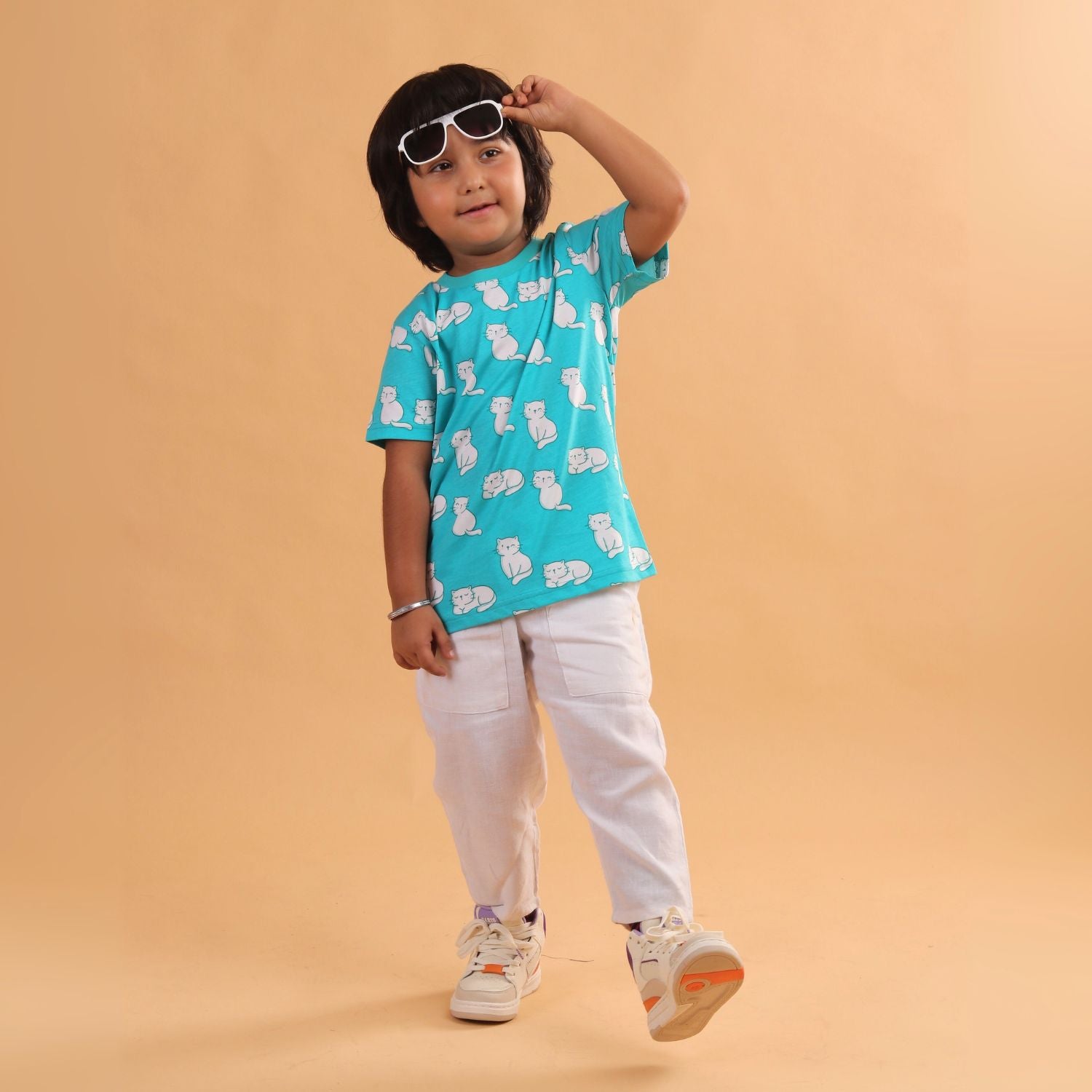 Cat Unisex Cotton T-shirt