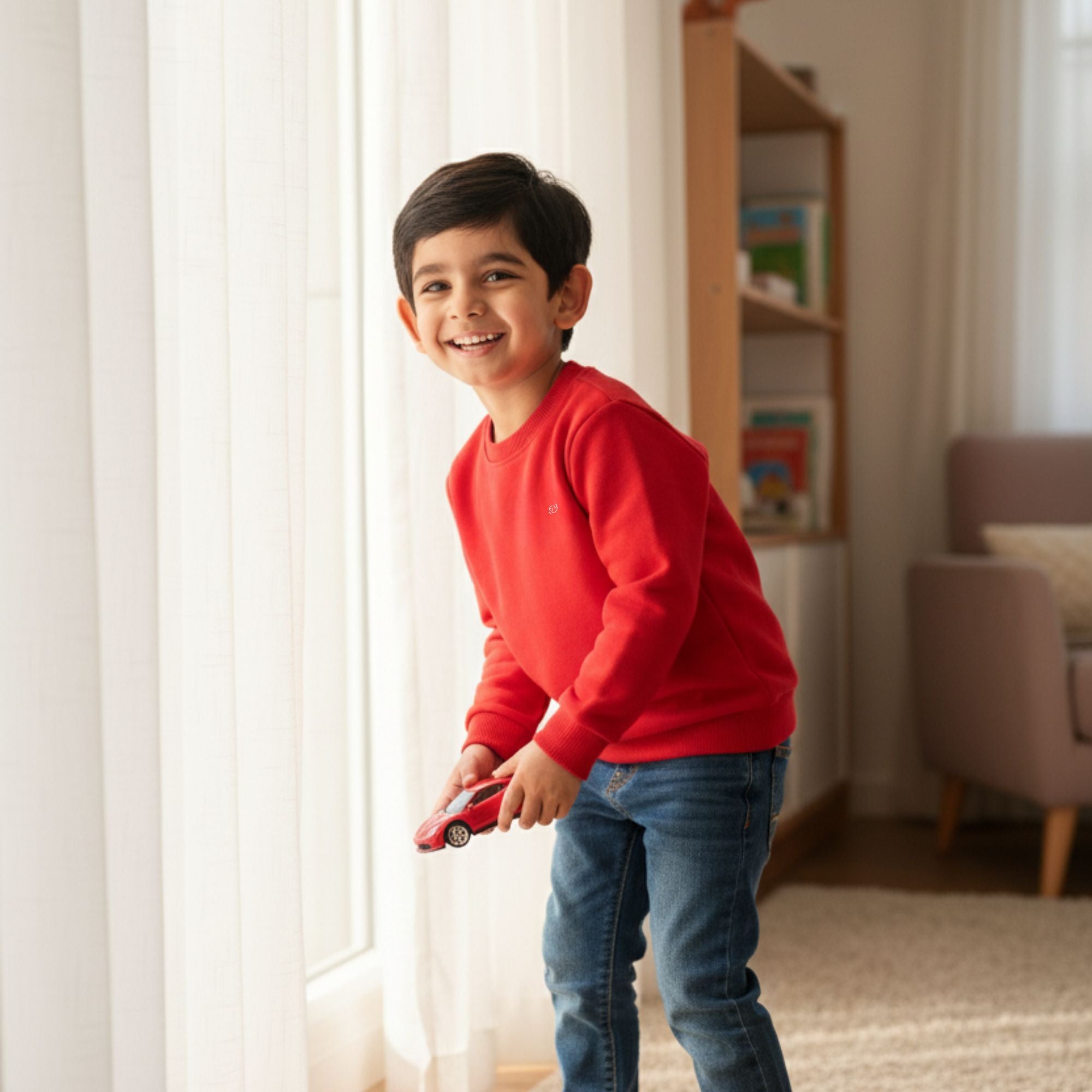 Rocking Red Sweatshirt