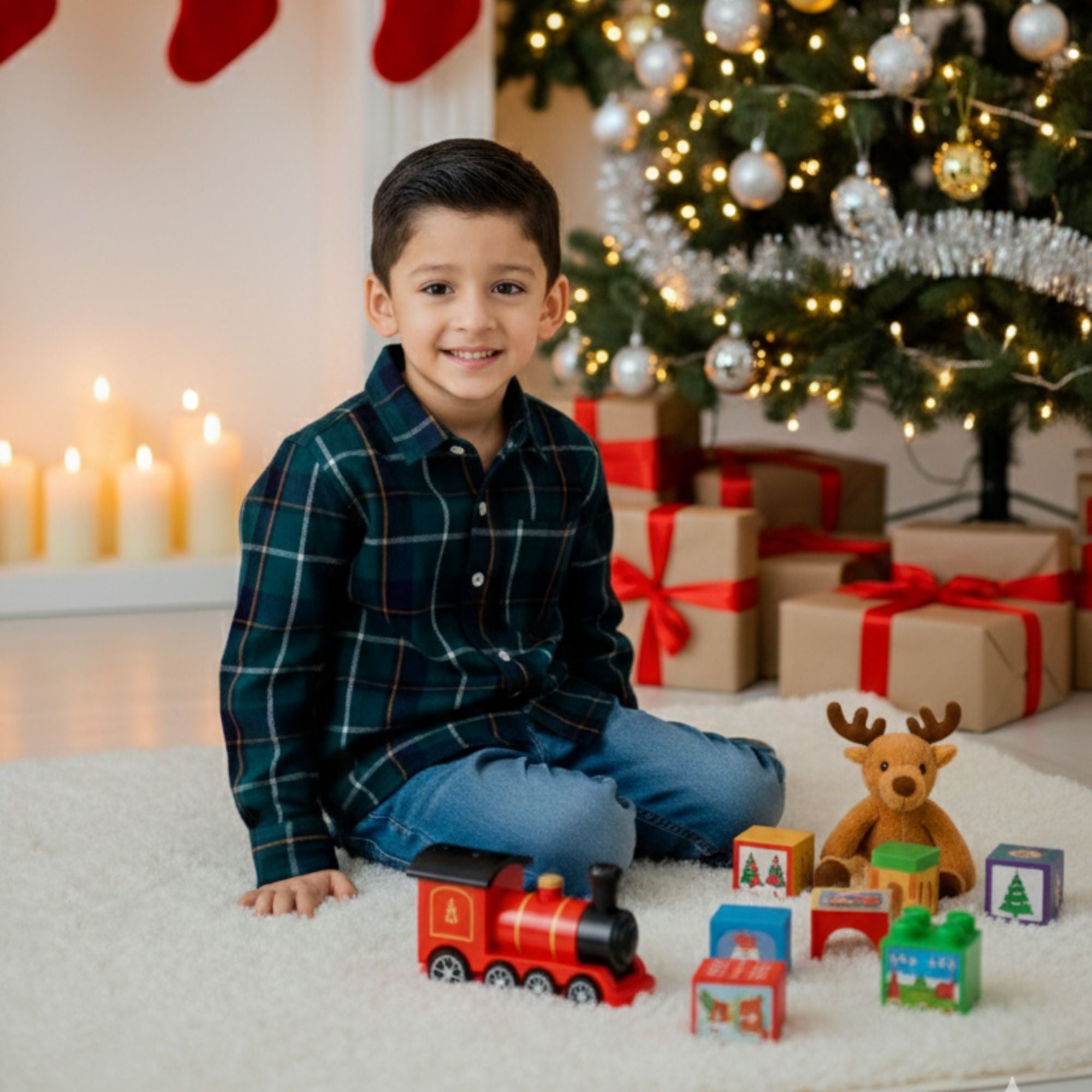 Jungle Green Check Shirt