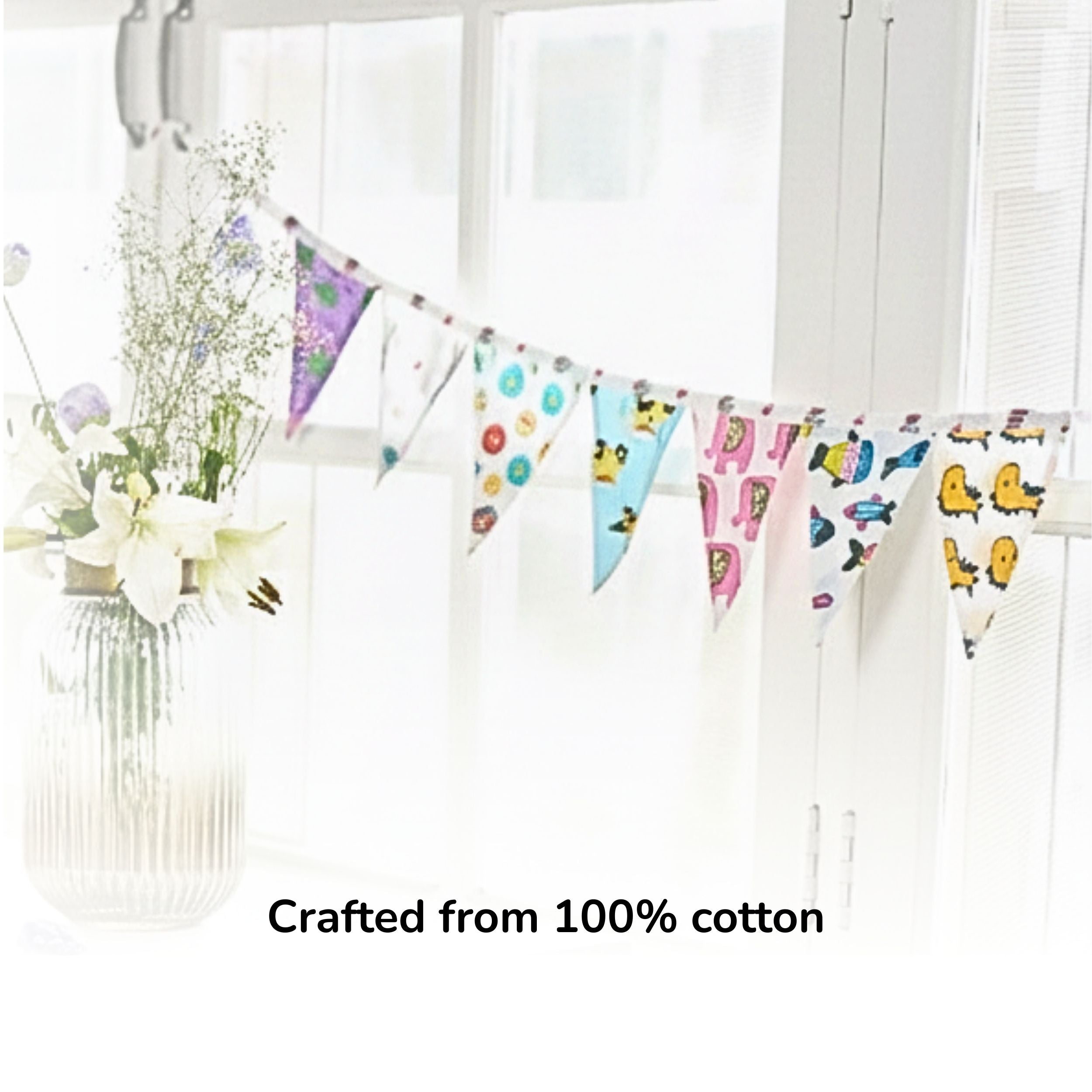 Handmade Buntings Flags