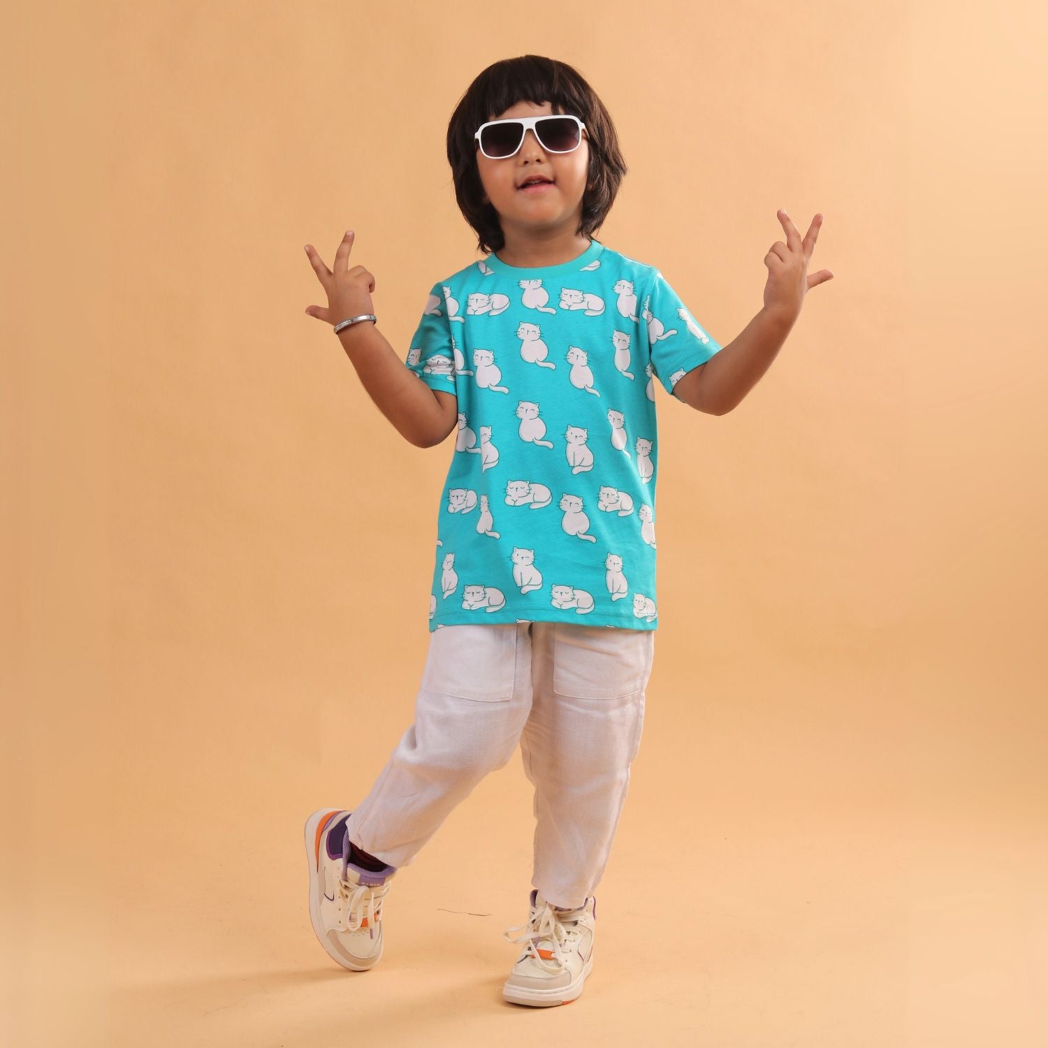 Cat Unisex Cotton T-shirt