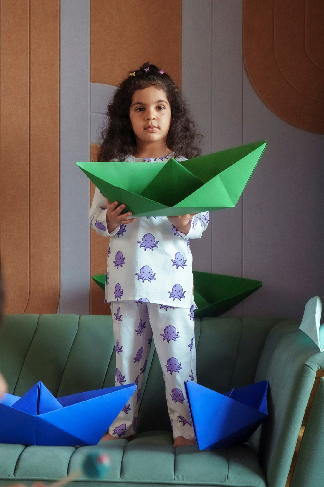 Octopus Print PJ set