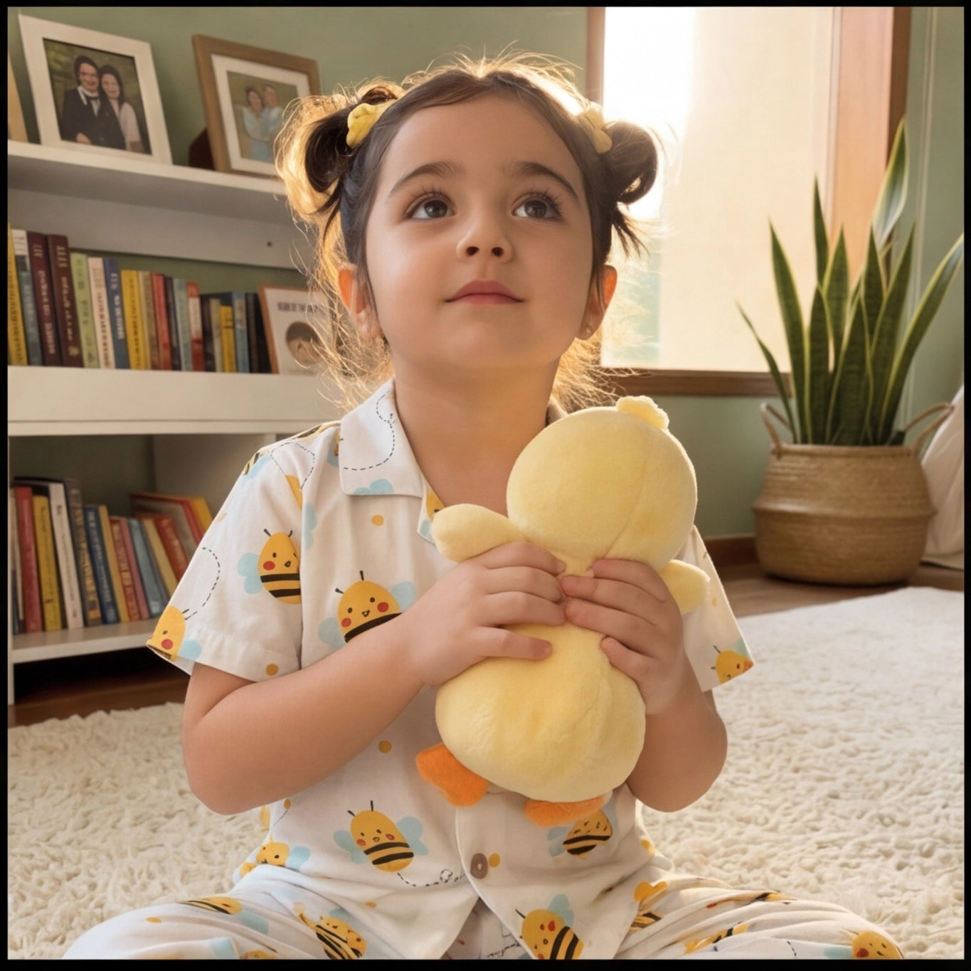 Bumble Bee Half Sleeve Night suit