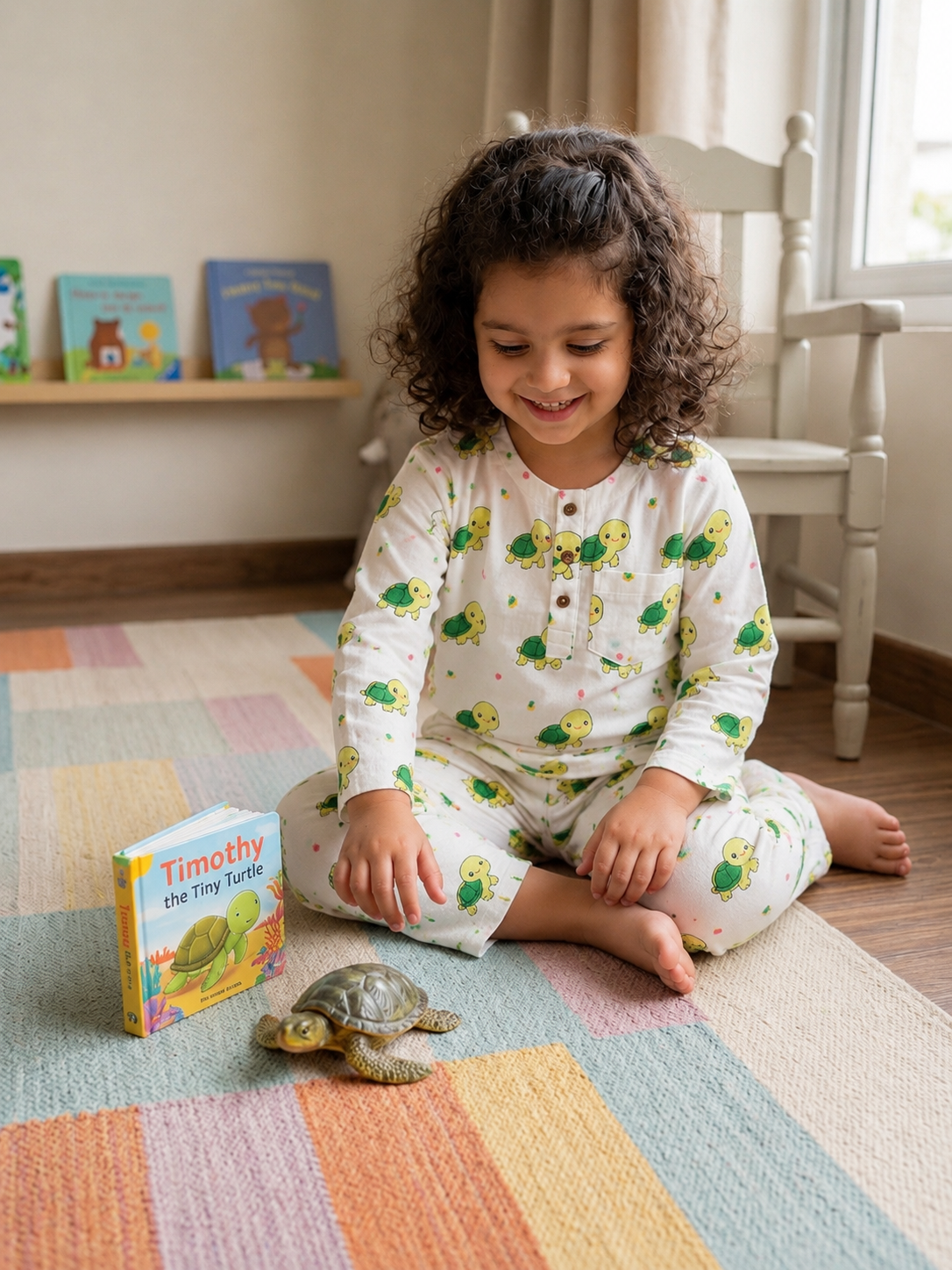 TOTO Turtle Unisex Night suit
