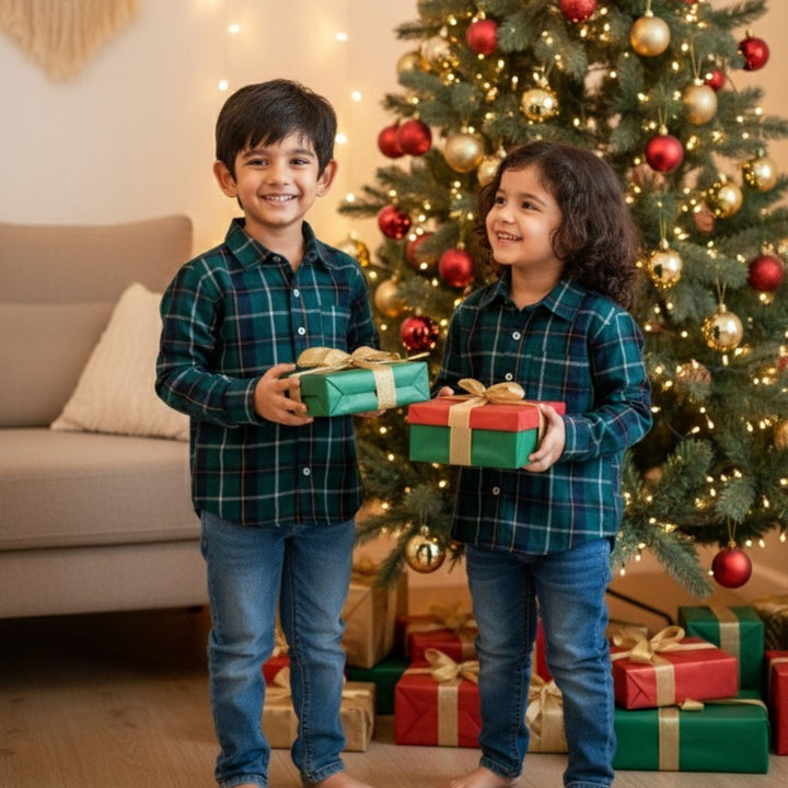 Jungle Green Check Shirt
