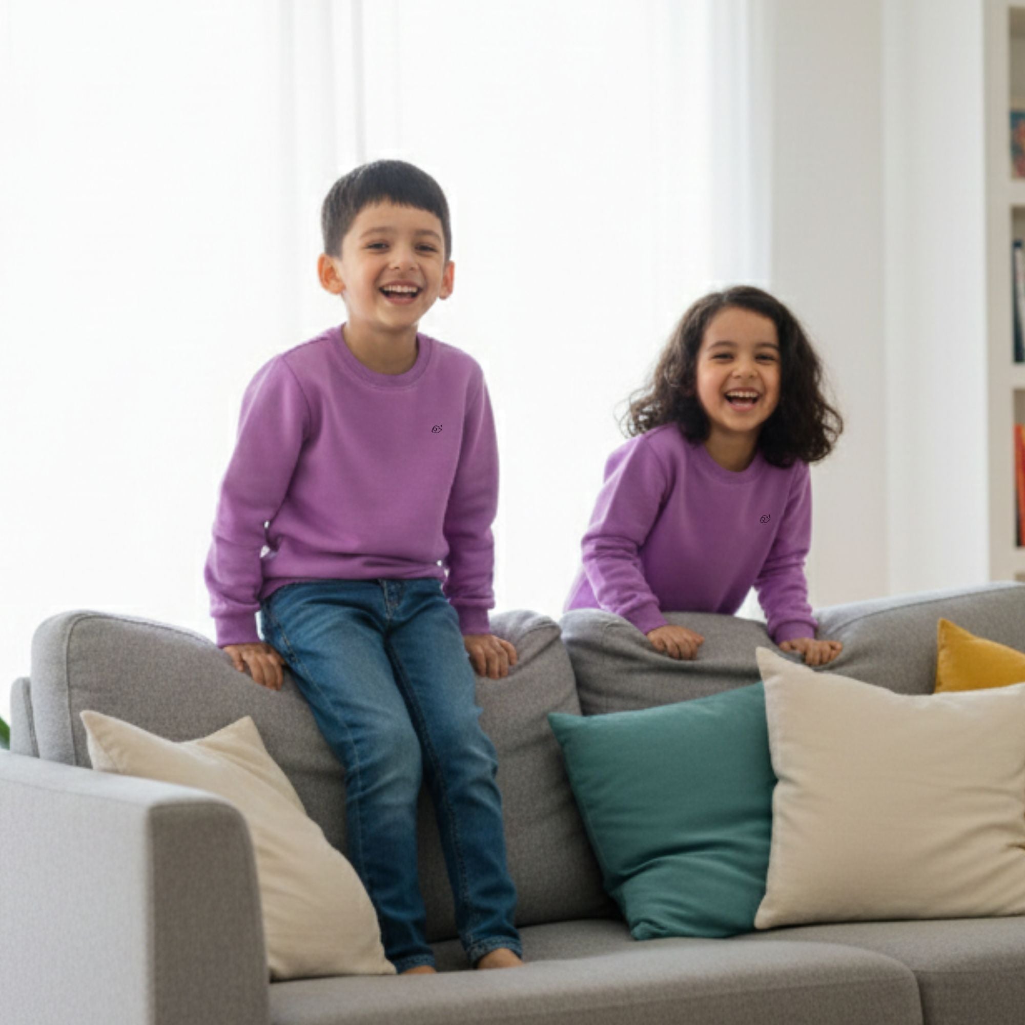 Peppy Purple Sweatshirt