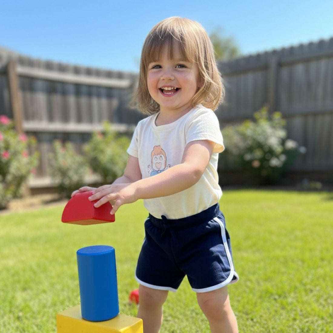 Navy  Contrast Trim Cotton Jersey Shorts