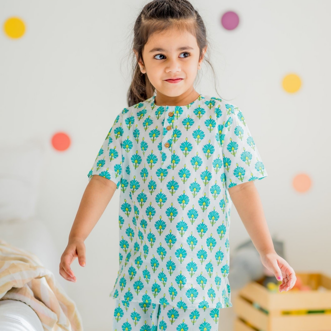 Bluebell - Girls Mom & Kids Twinning Set